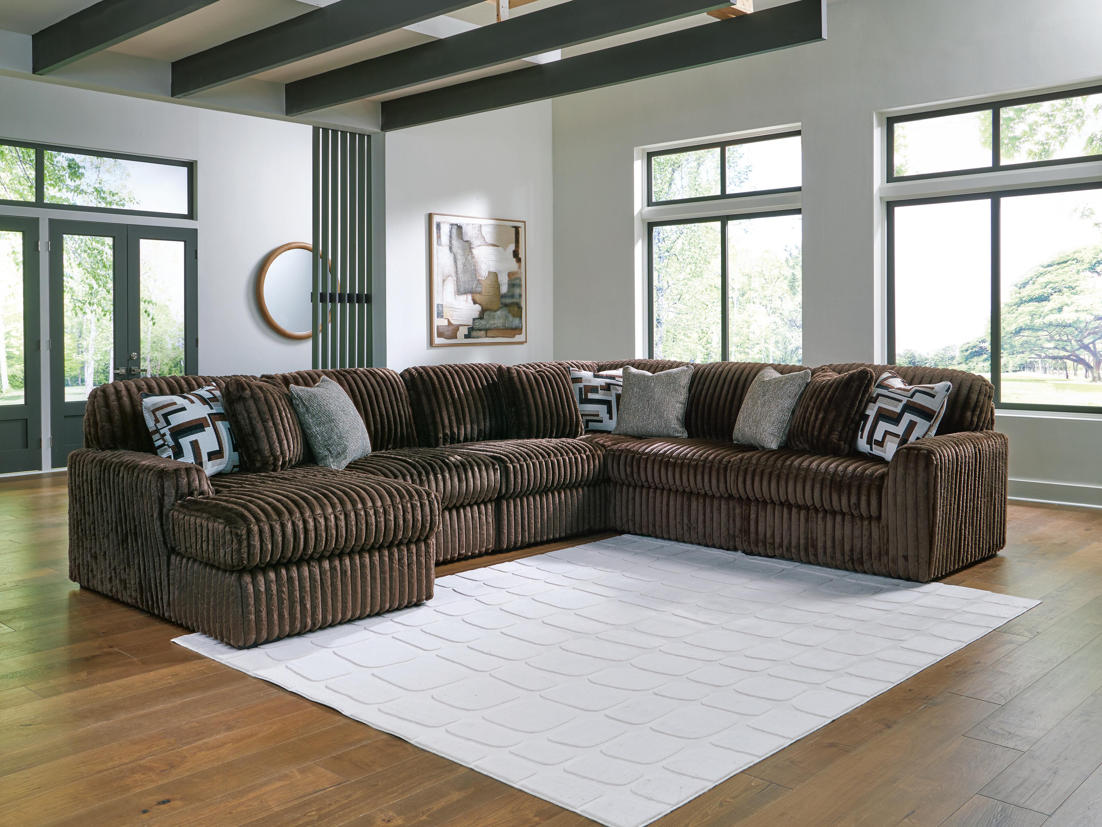 Midnight-Madness 6-Piece Sectional with Chaise - image 1