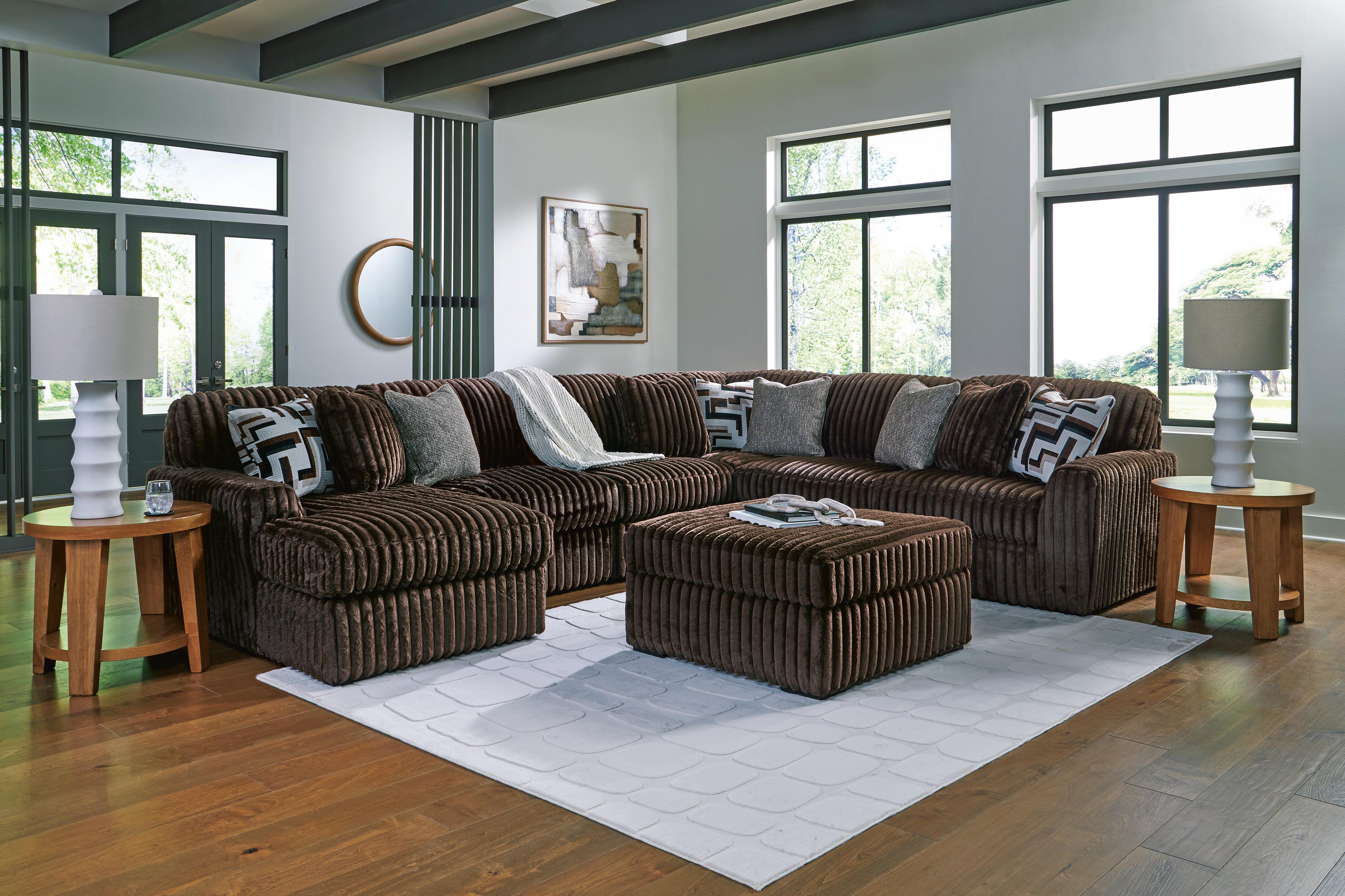 Seccional de 6 piezas con chaise longue Midnight-Madness - image 3