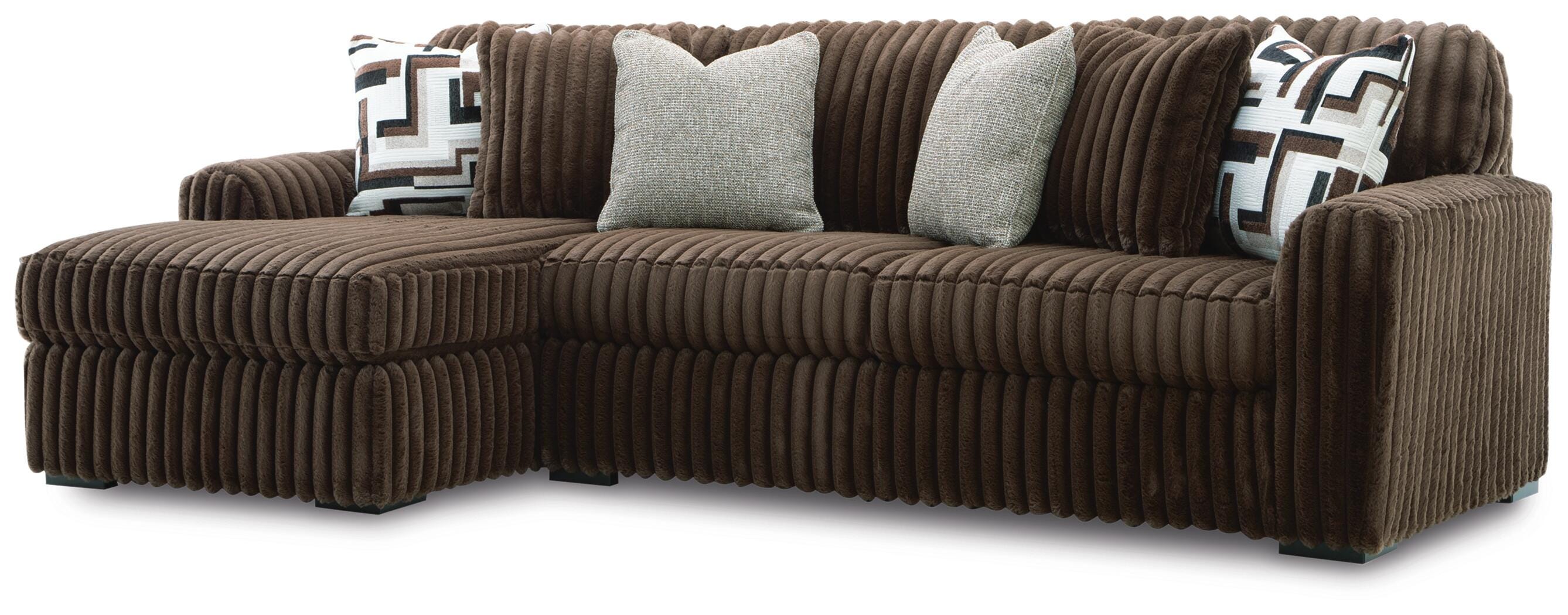 Midnight-Madness 2-Piece Sectional Sofa with Chaise - image 2