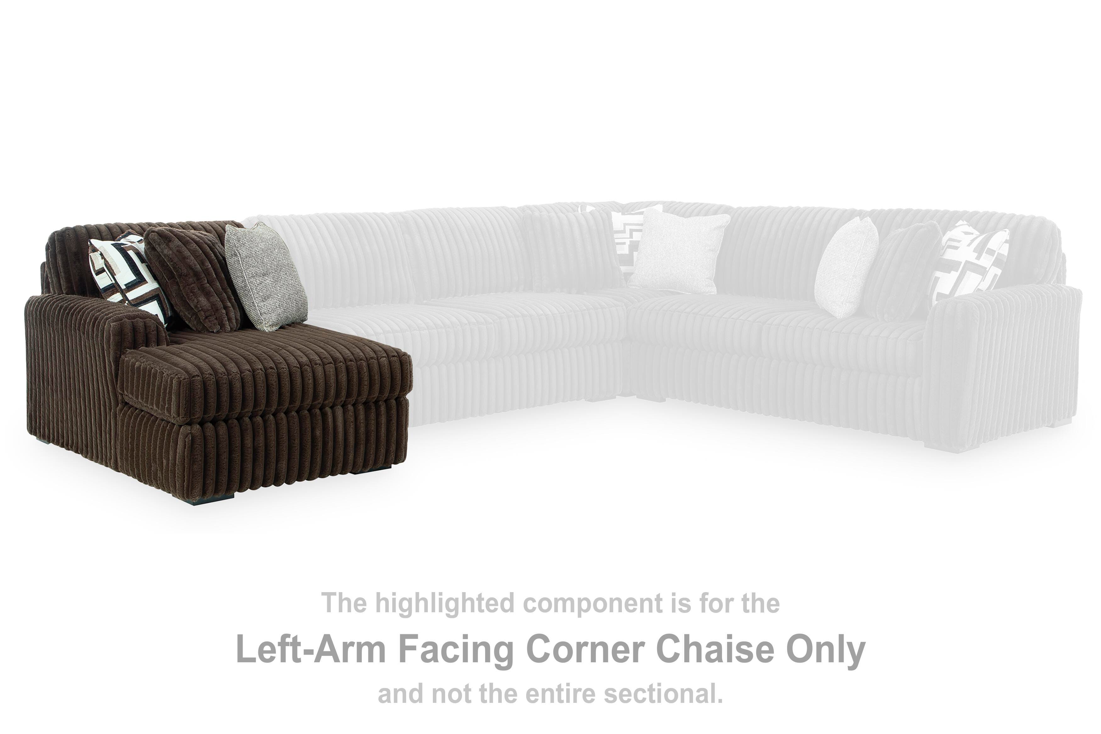 Chaise esquinera Midnight-Madness con brazo izquierdo - image 1