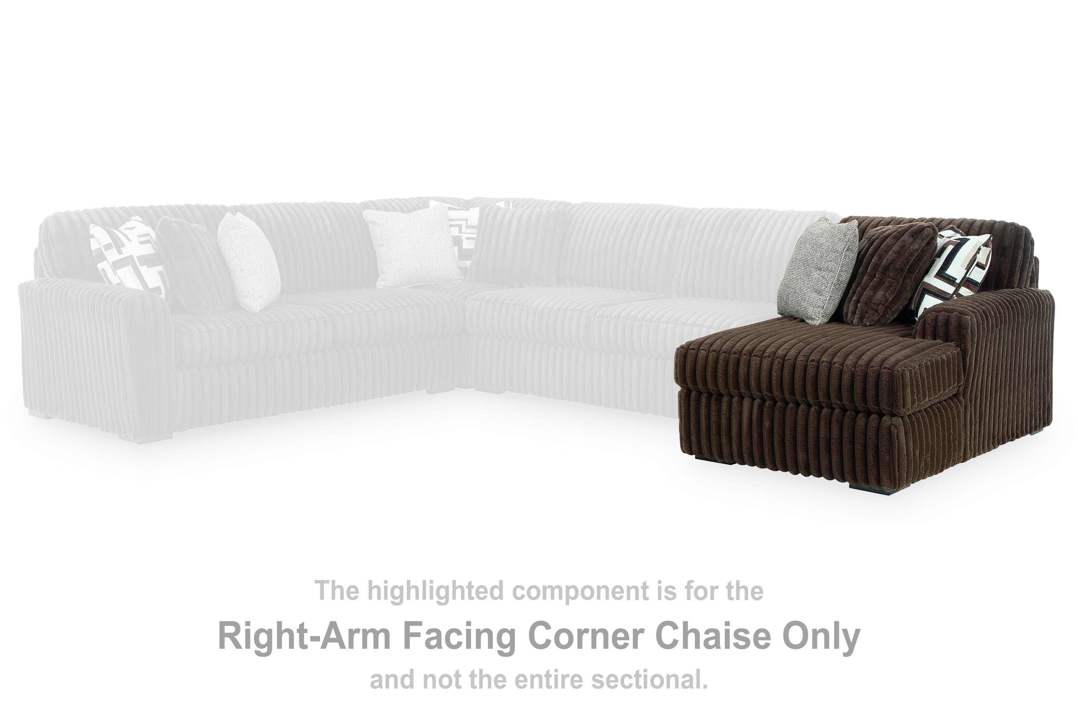 Midnight-Madness Right-Arm Facing Corner Chaise - image 1
