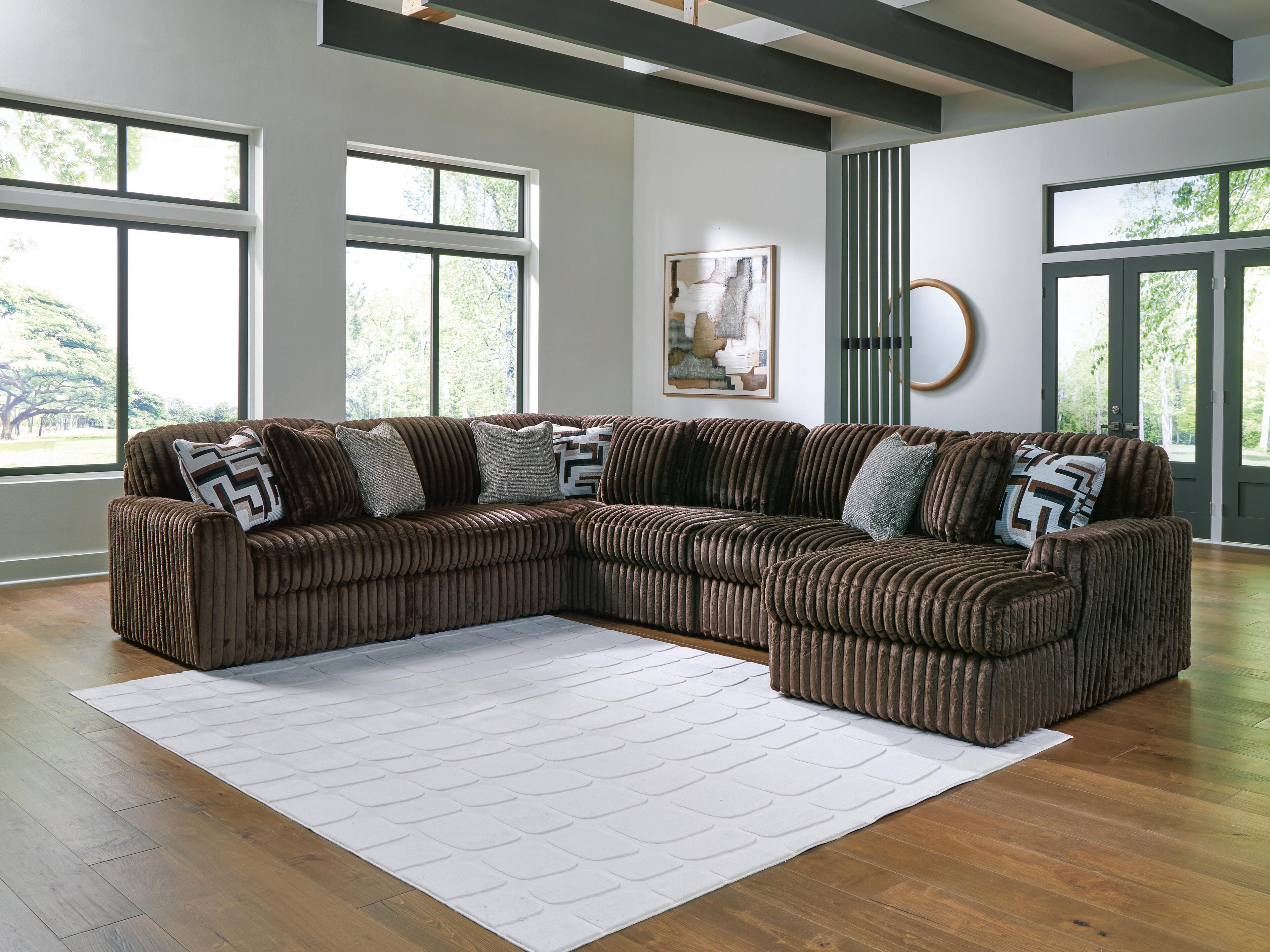 Midnight-Madness 6-Piece Sectional with Chaise - image 1