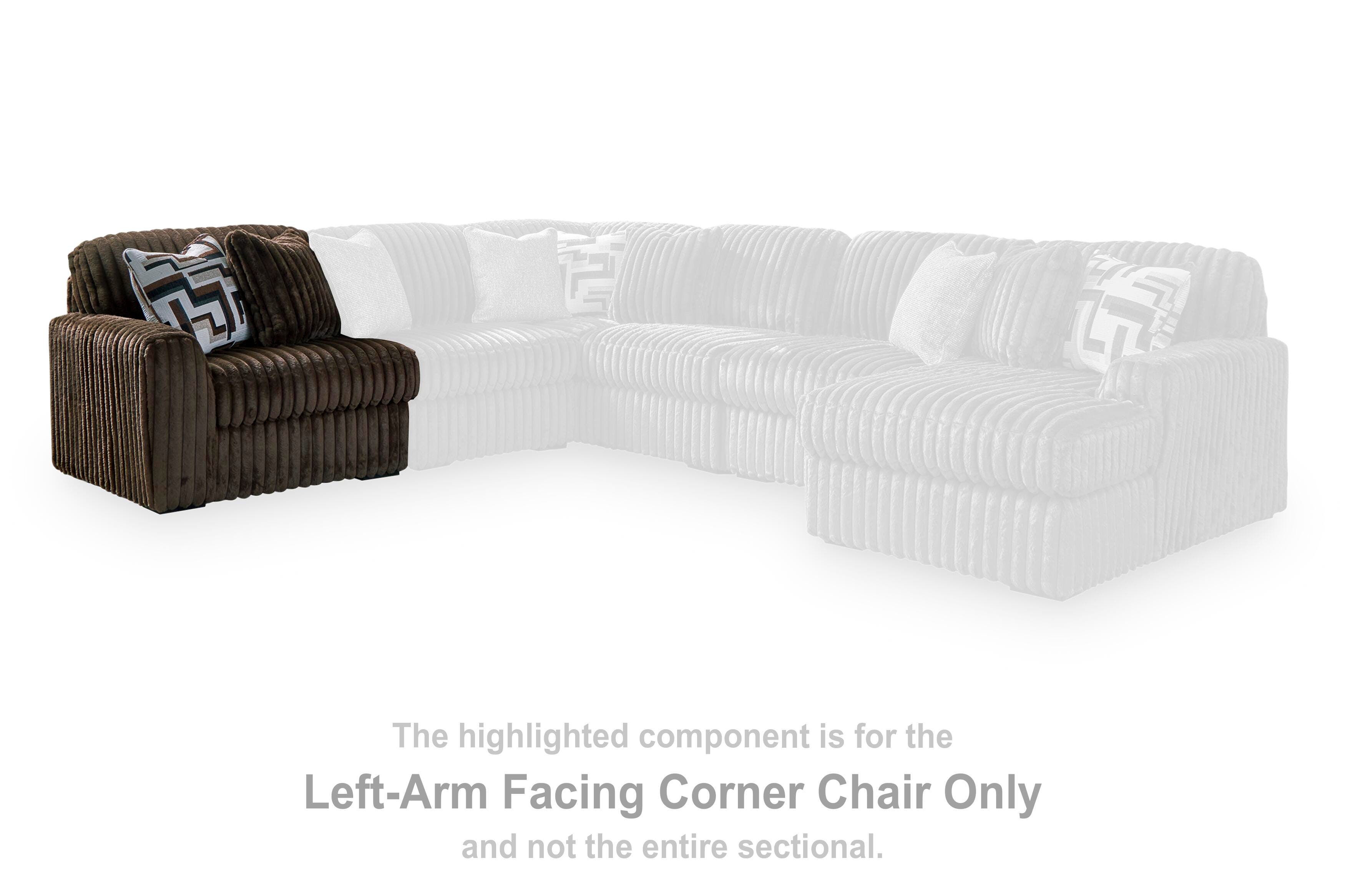 Midnight-Madness Left-Arm Facing Corner Chair - image 2