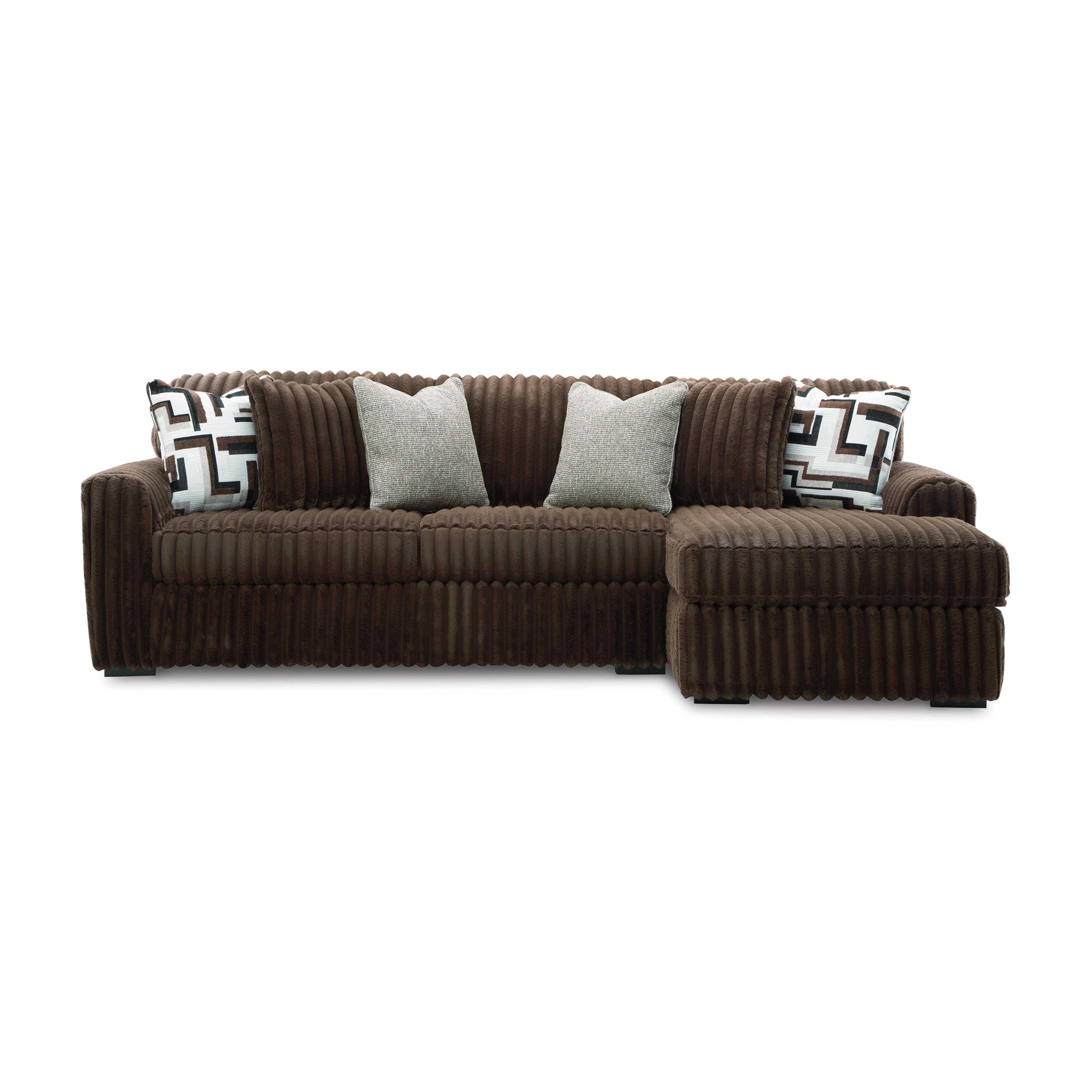 Midnight-Madness 2-Piece Sectional Sofa with Chaise - image 1