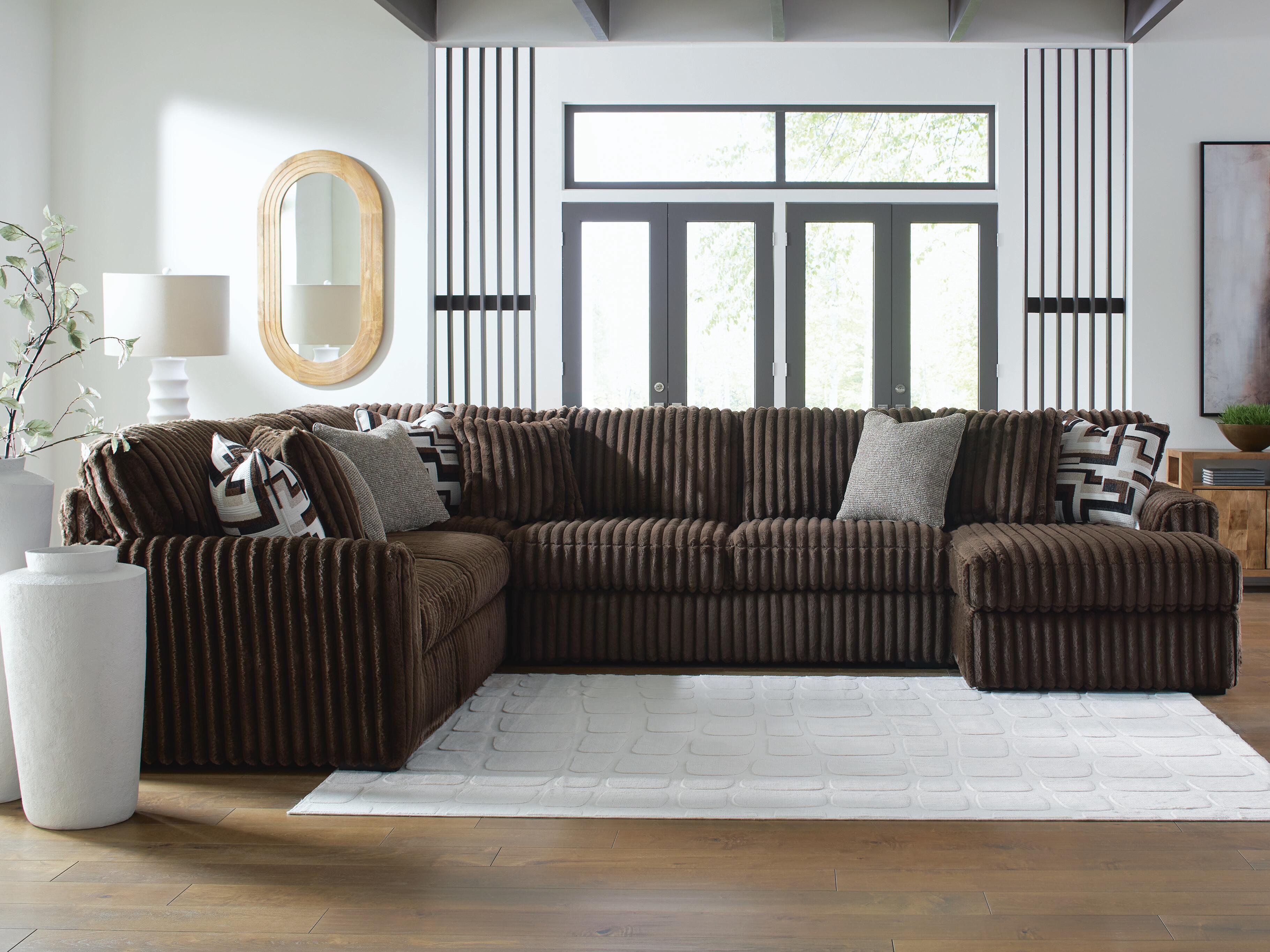 Midnight-Madness 4-Piece Sectional with Chaise - image 1