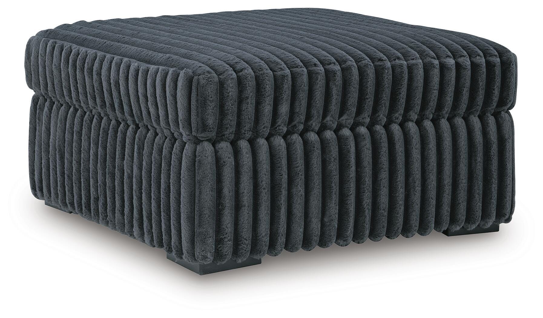 Midnight-Madness Oversized Accent Ottoman - image 2