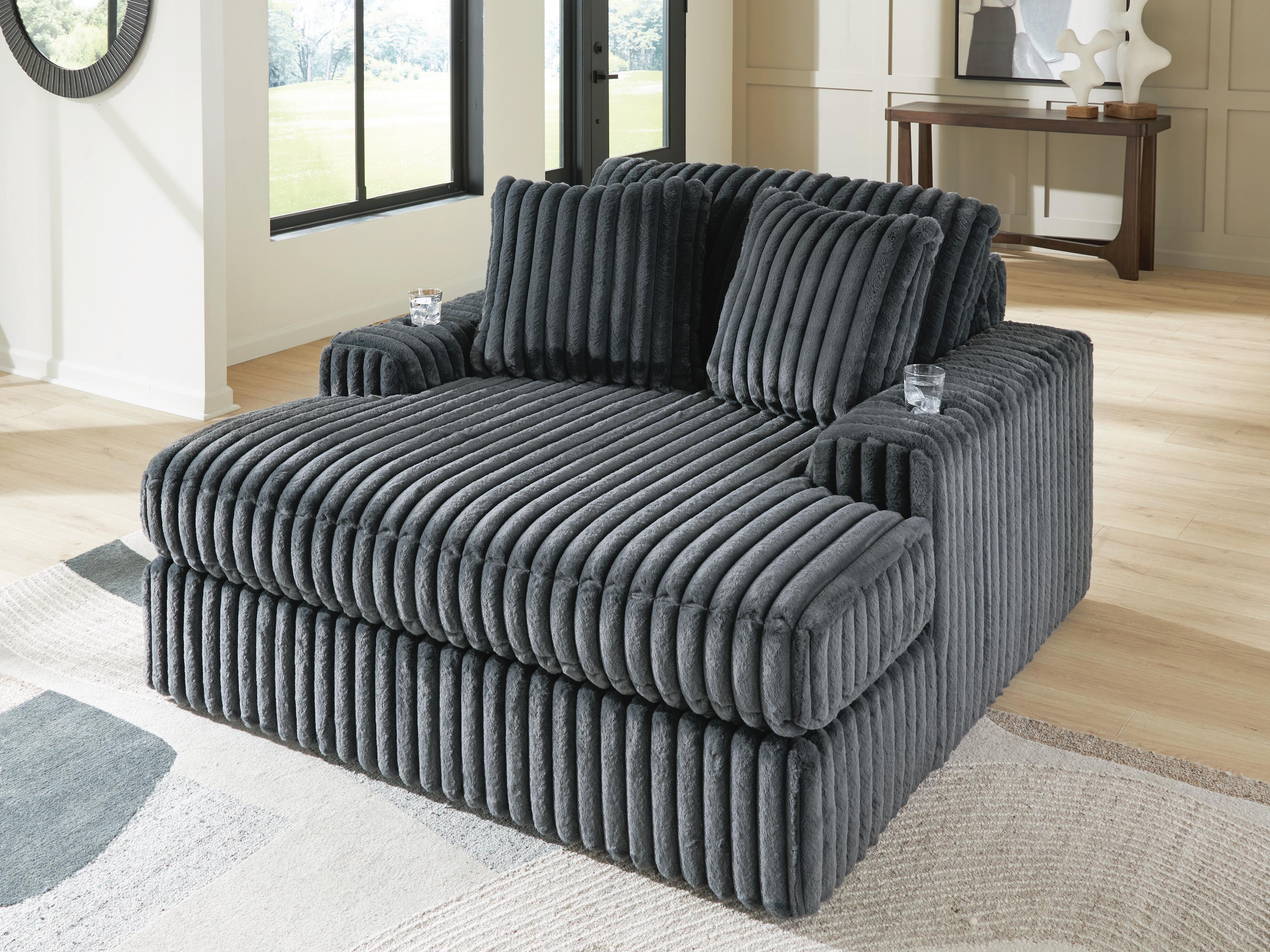 Midnight-Madness Oversized Chaise - image 5