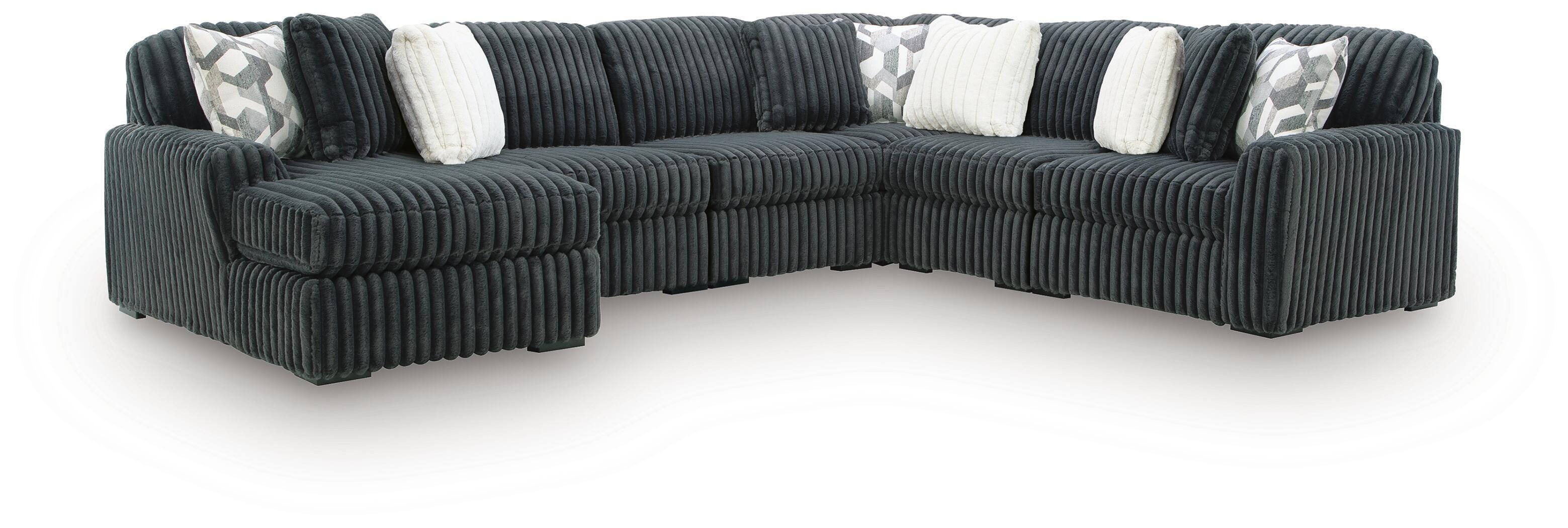 Midnight-Madness 6-Piece Sectional with Chaise - image 1