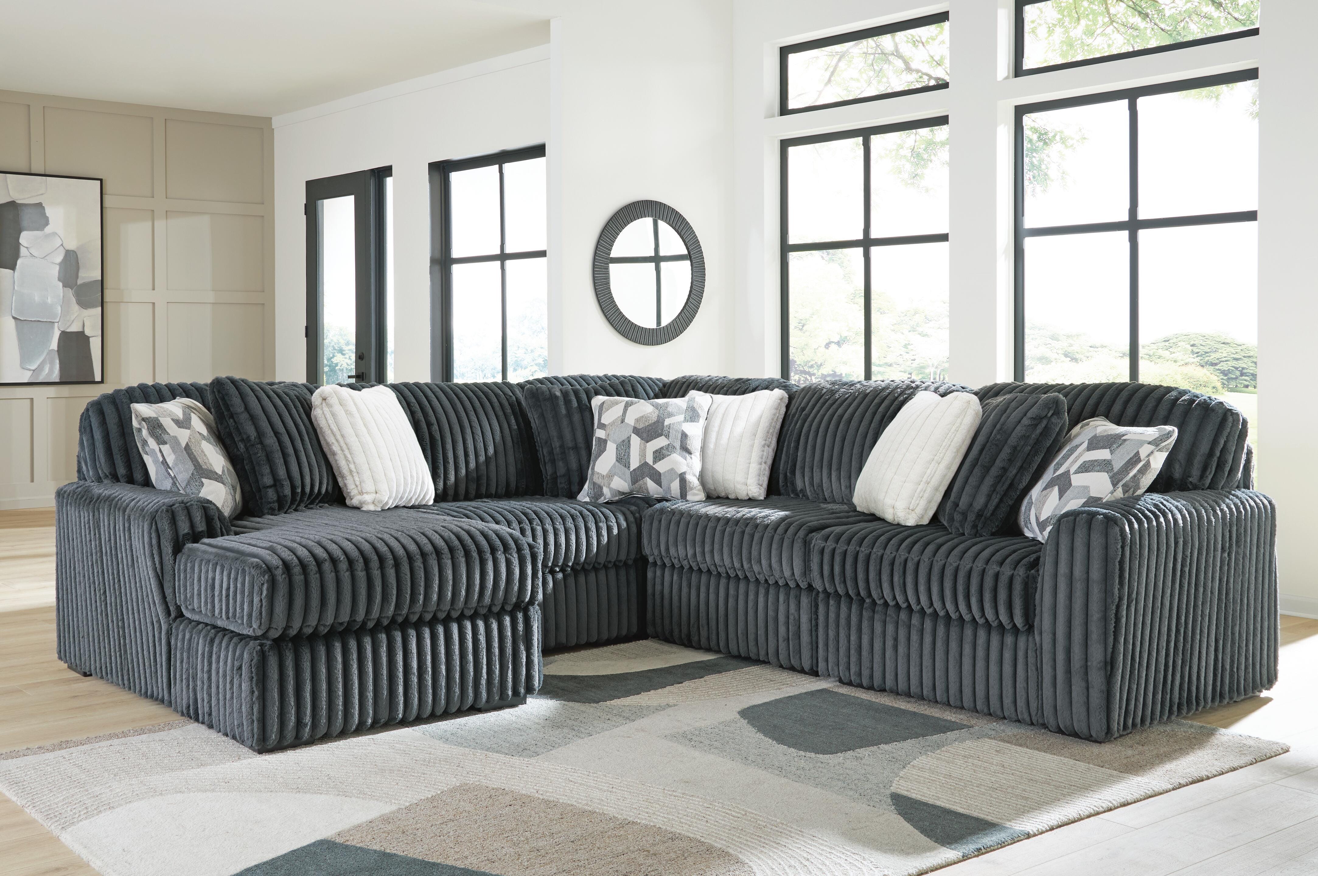 Midnight-Madness 5-Piece Sectional with Chaise - image 1