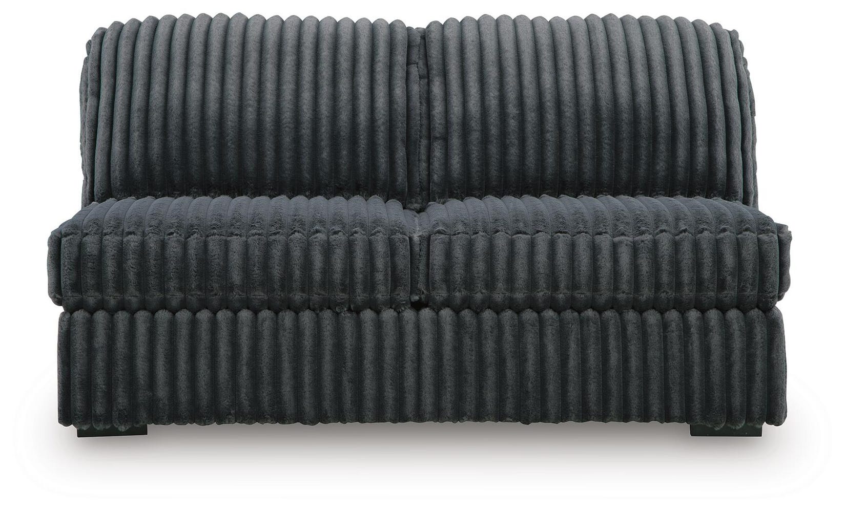 Midnight-Madness Armless Loveseat
