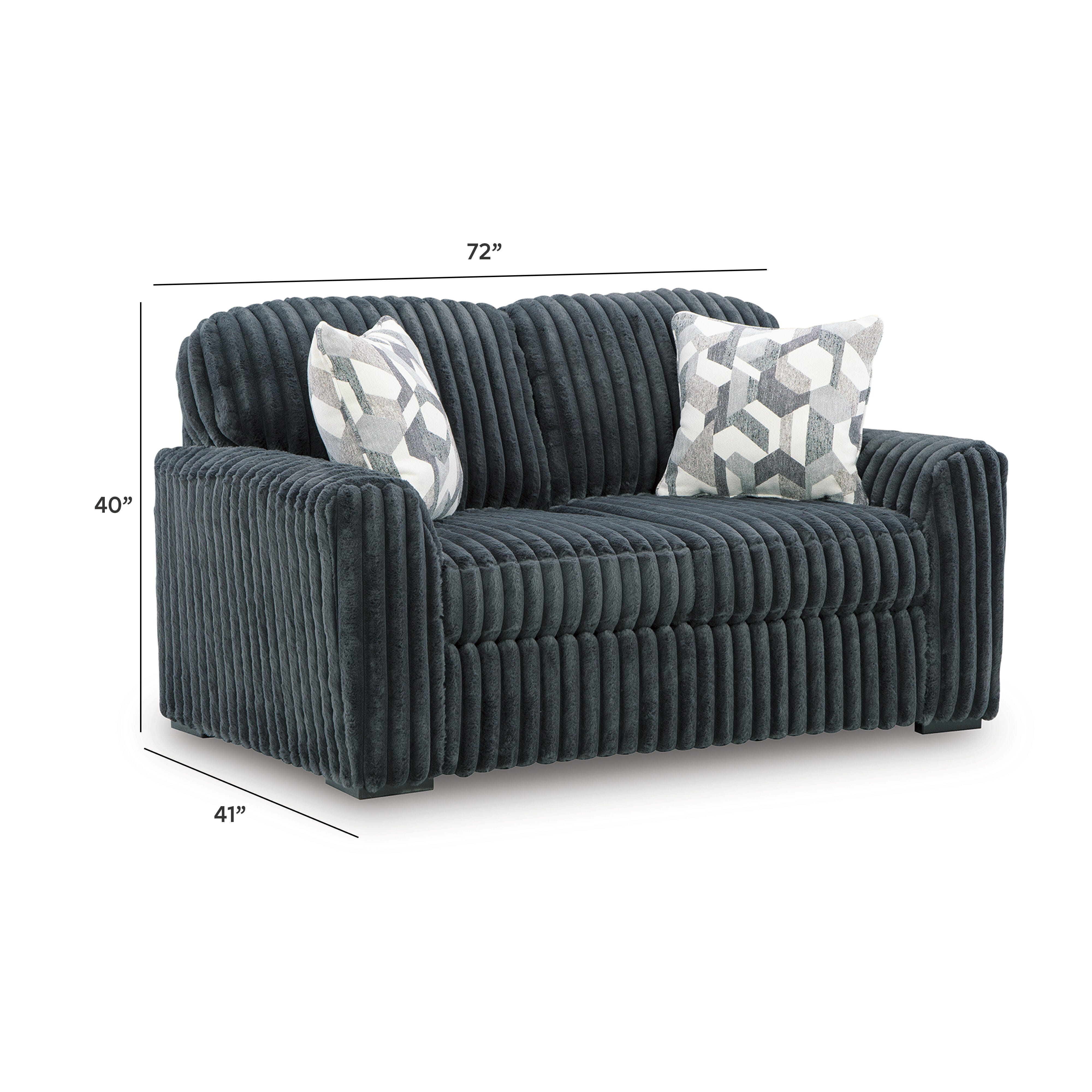 Midnight-Madness Loveseat - image 6
