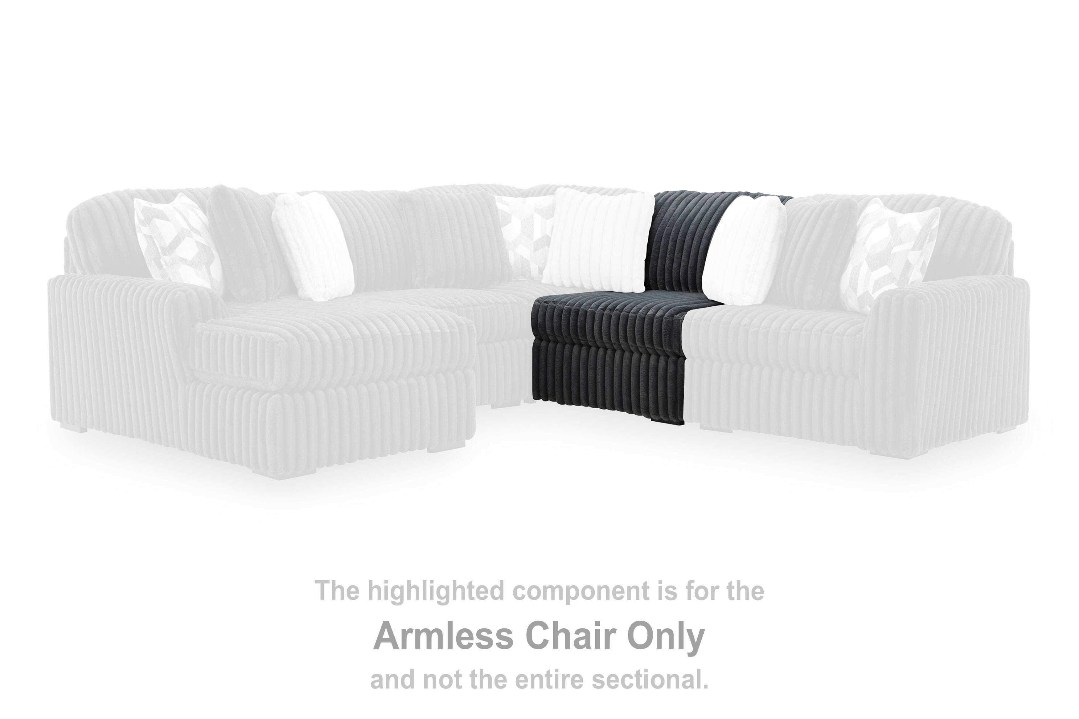 Midnight-Madness Armless Chair