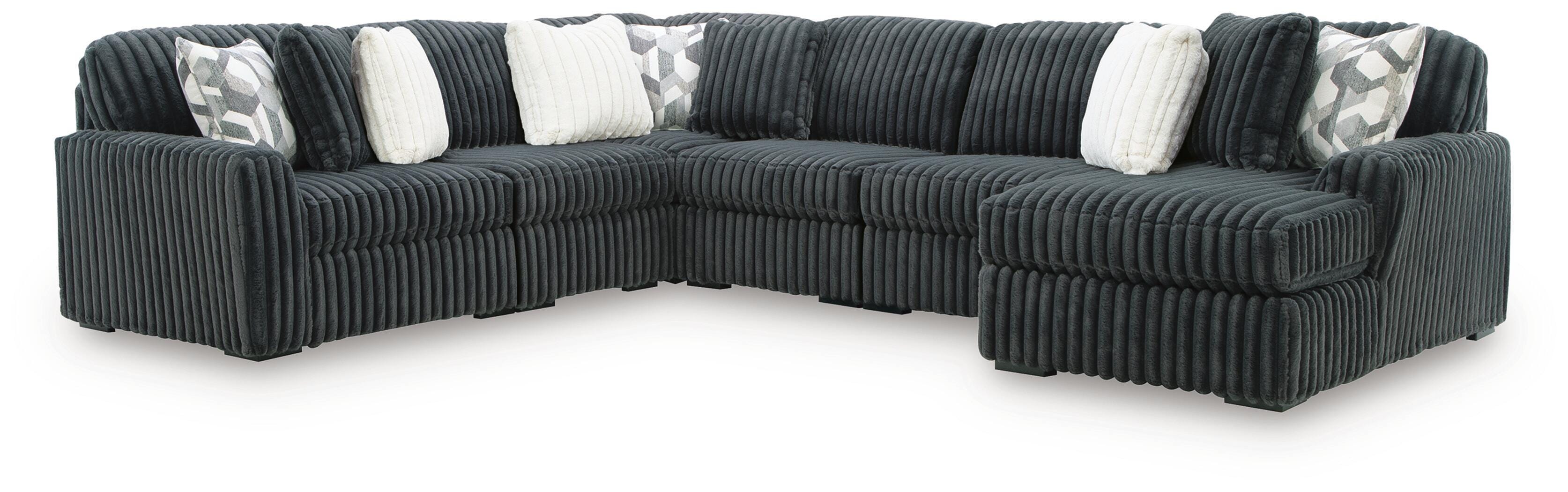 Midnight-Madness 6-Piece Sectional with Chaise - image 1