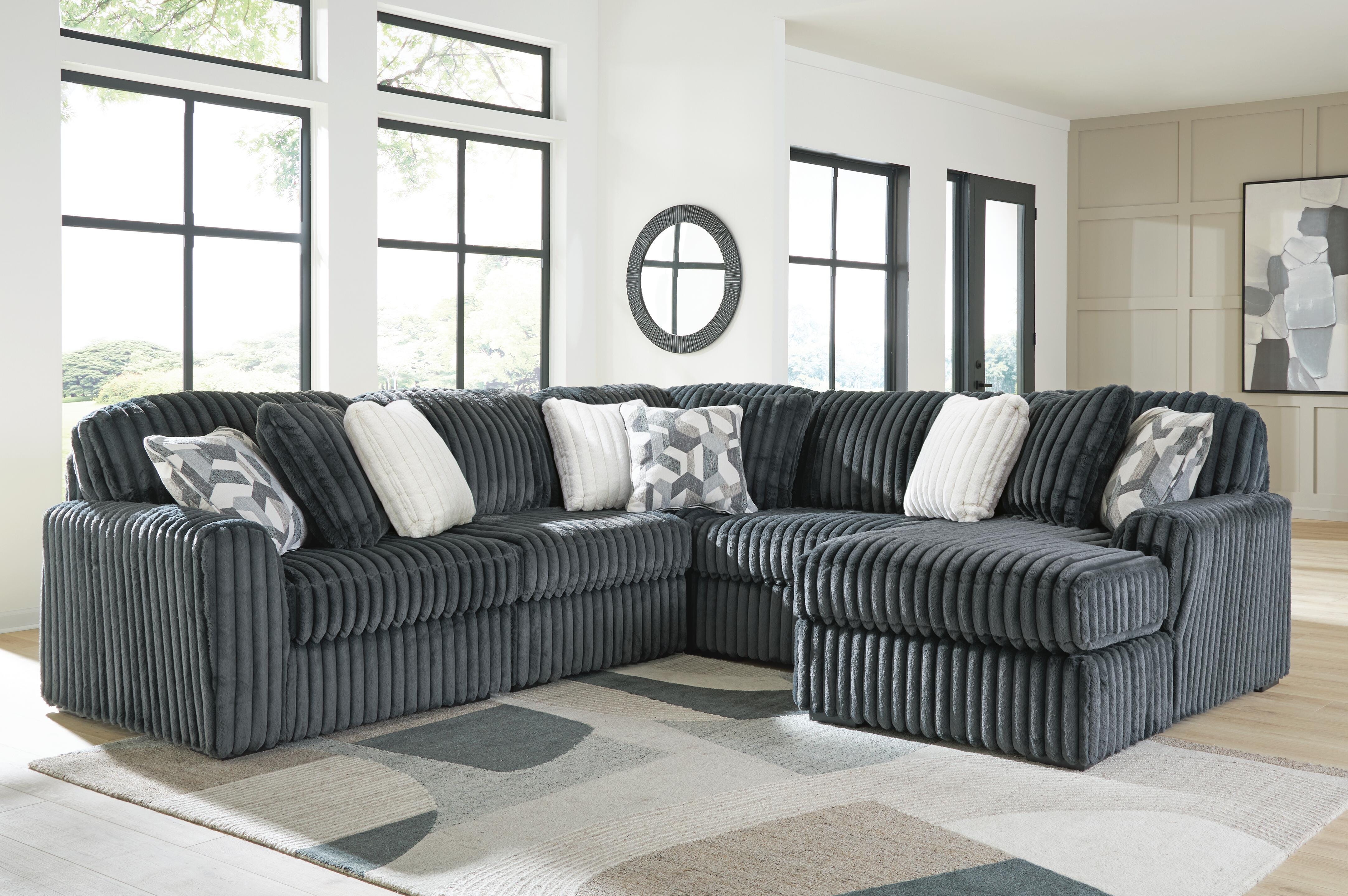 Midnight-Madness 5-Piece Sectional with Chaise - image 1