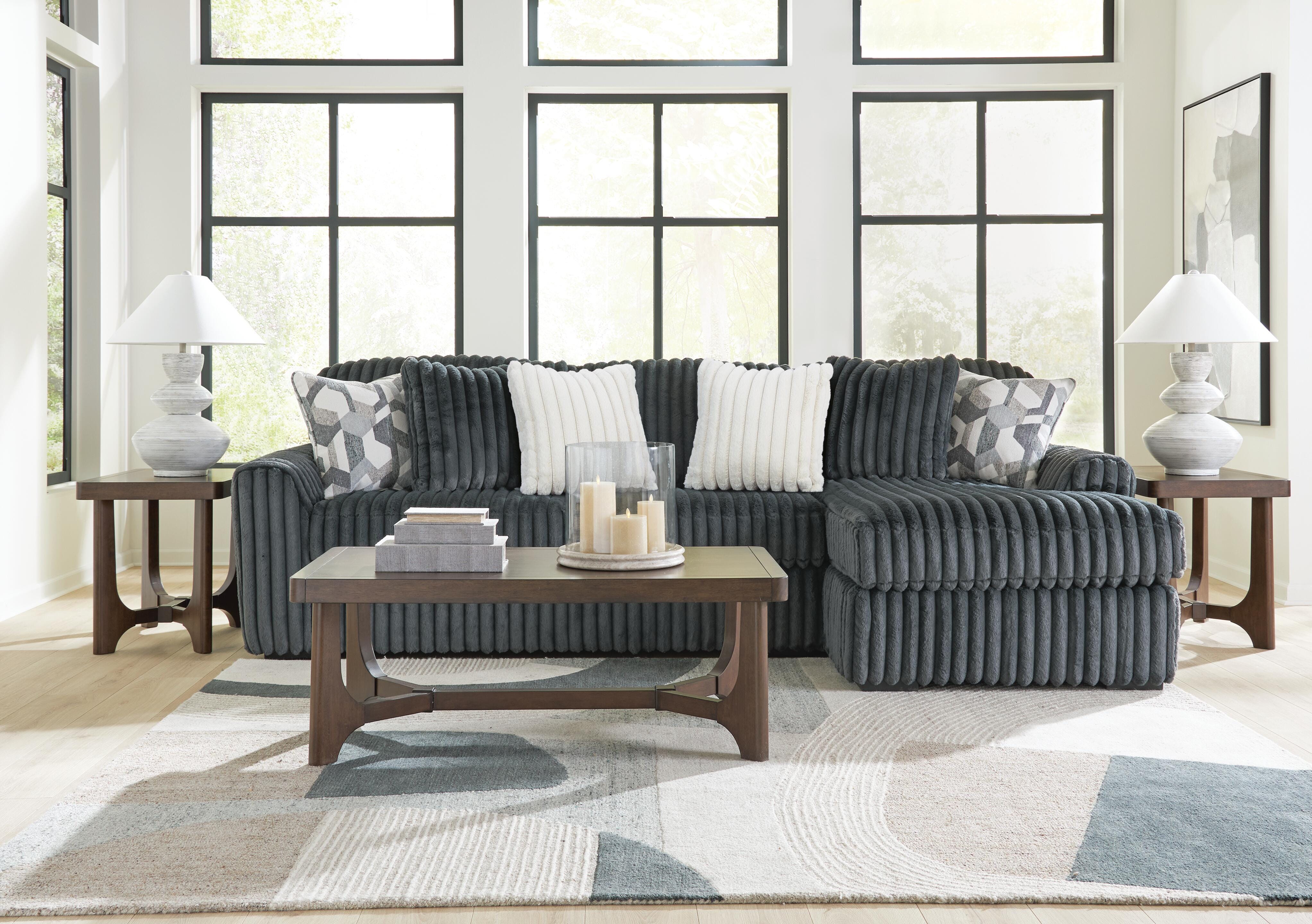 Midnight-Madness 2-Piece Sofa with Chaise | Ashley