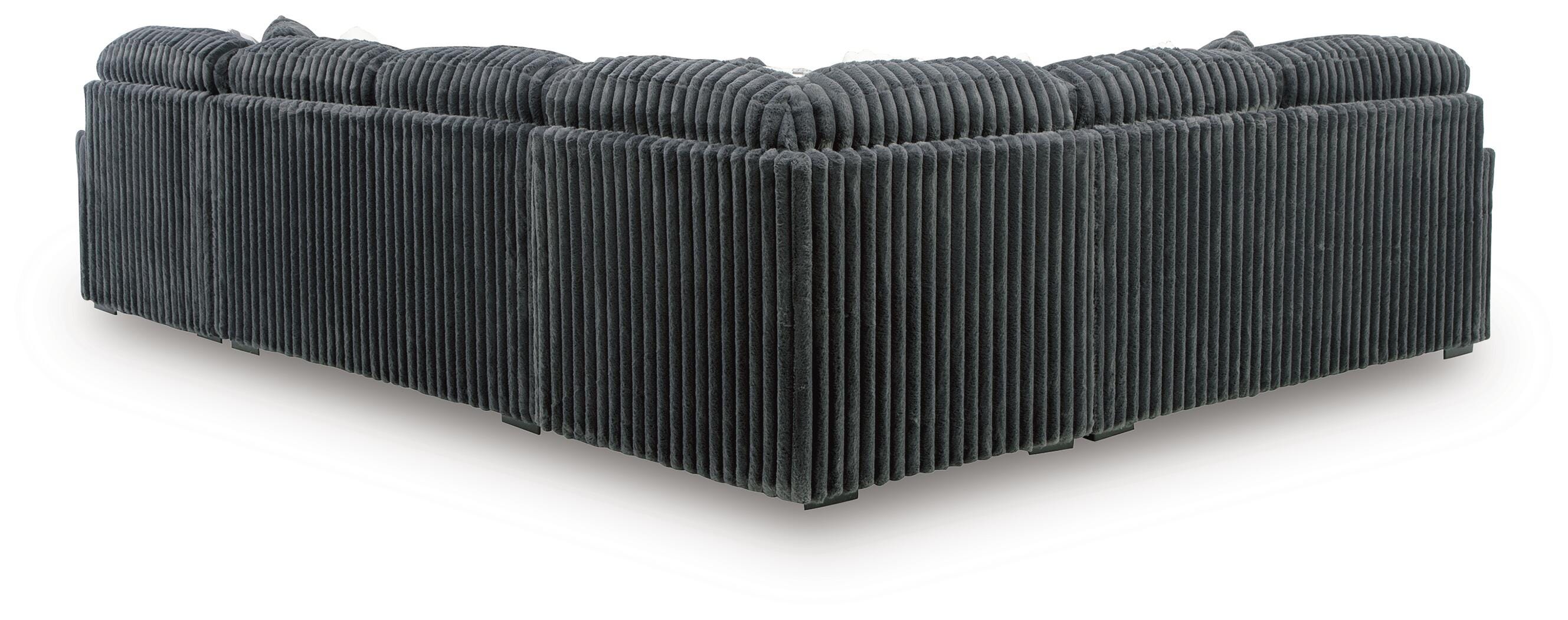 Midnight-Madness 4-Piece Sectional with Chaise - image 3