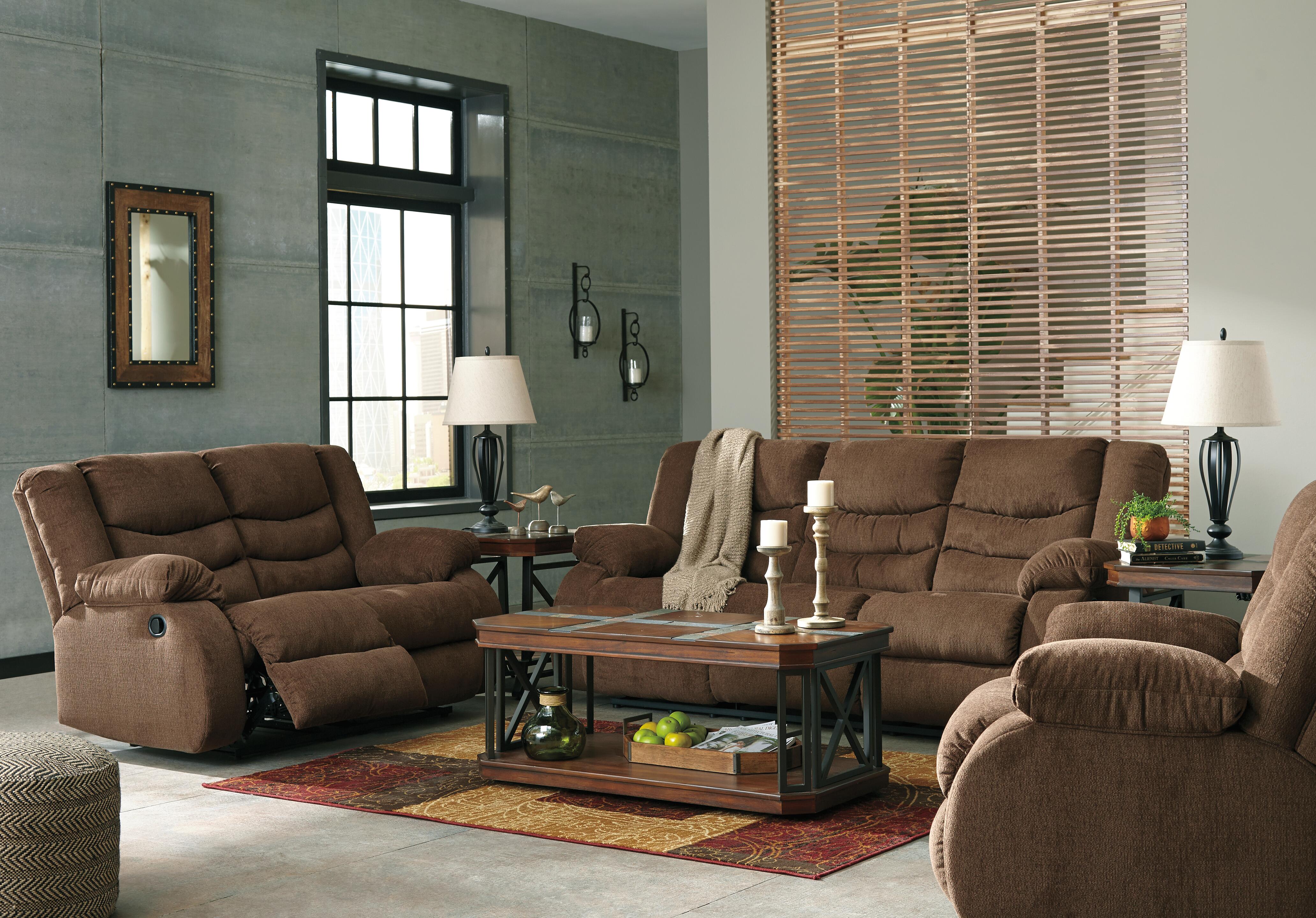 Tulen Reclining Sofa, Loveseat and Recliner - image 1