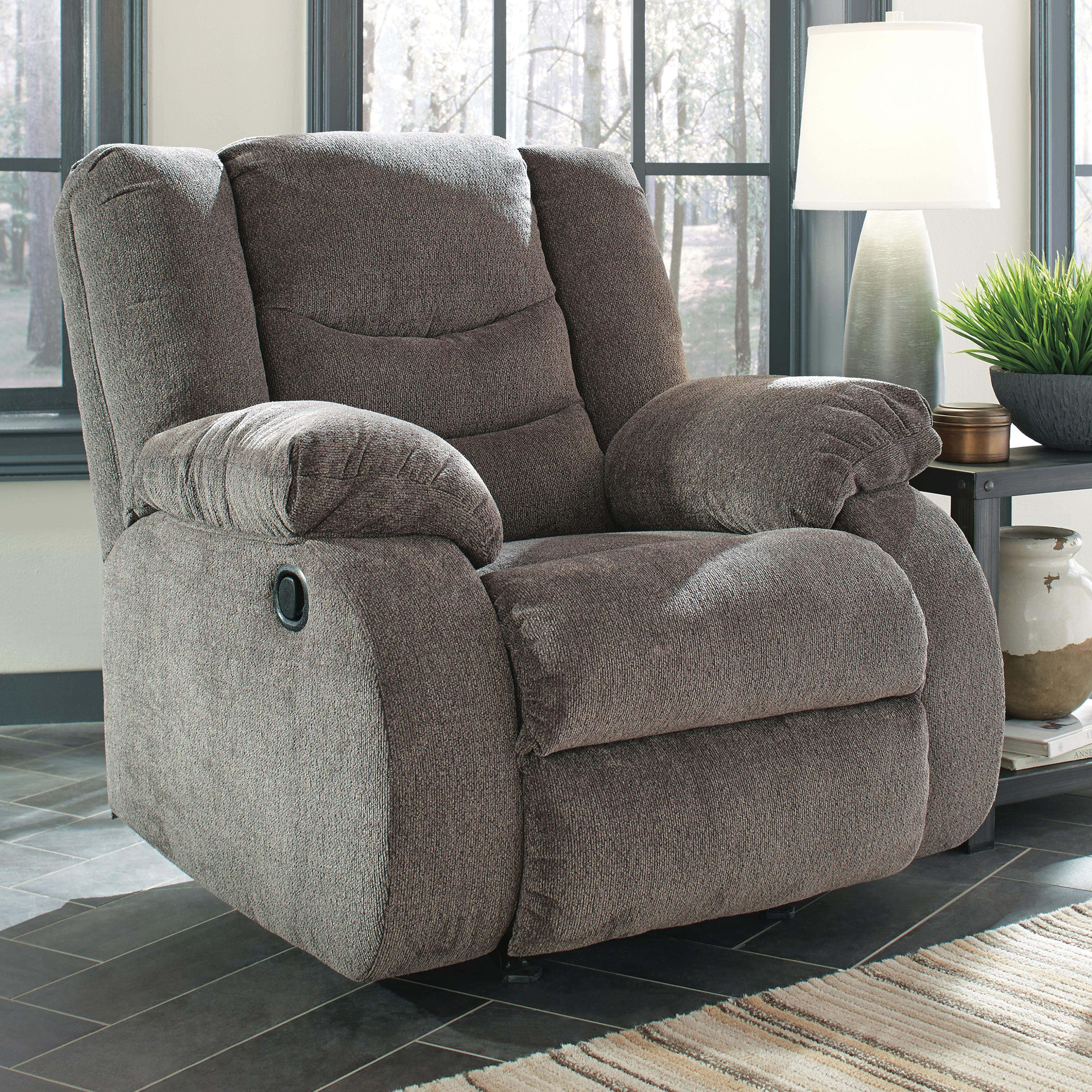 Tulen Recliner, Gray, large