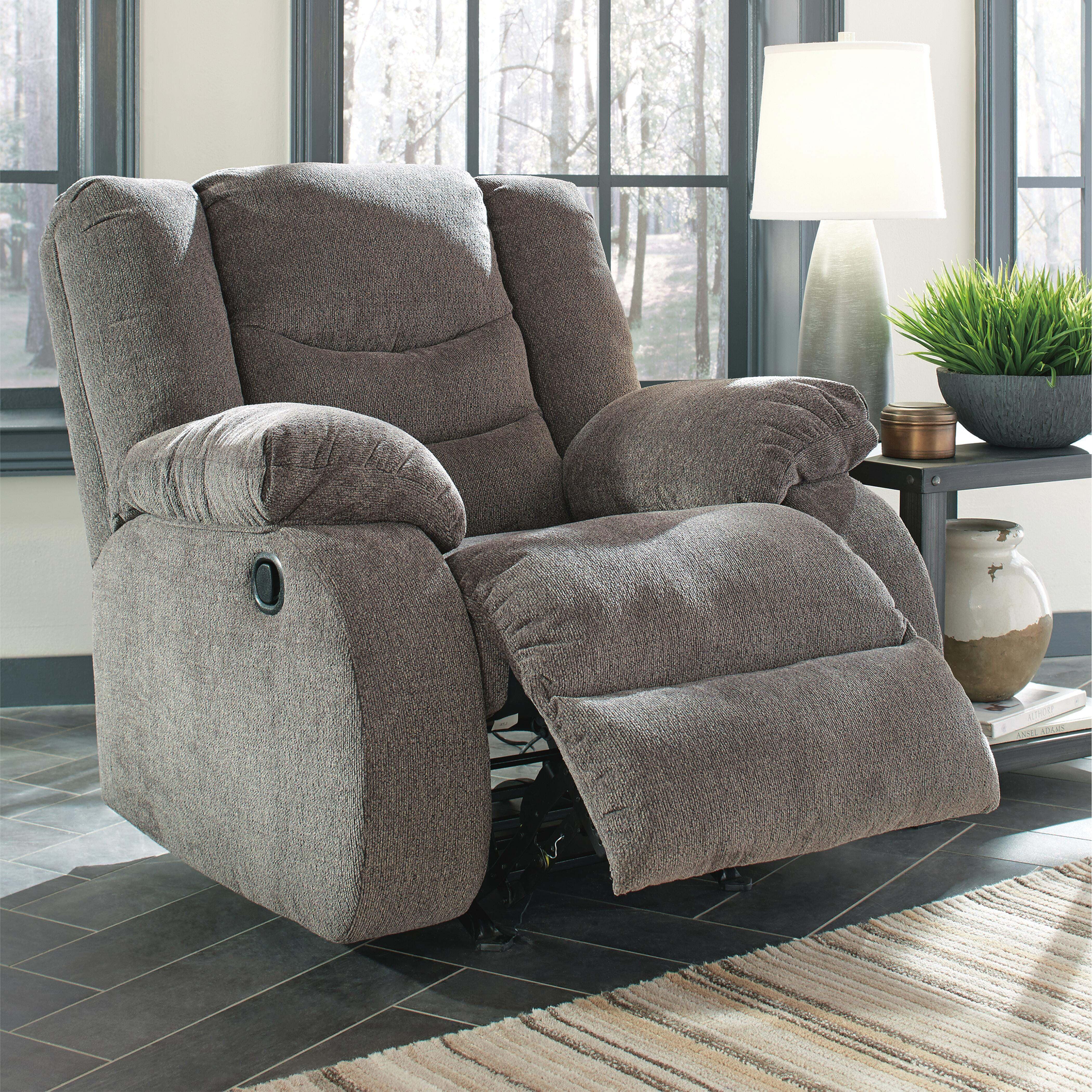 Tulen Recliner, Gray, large