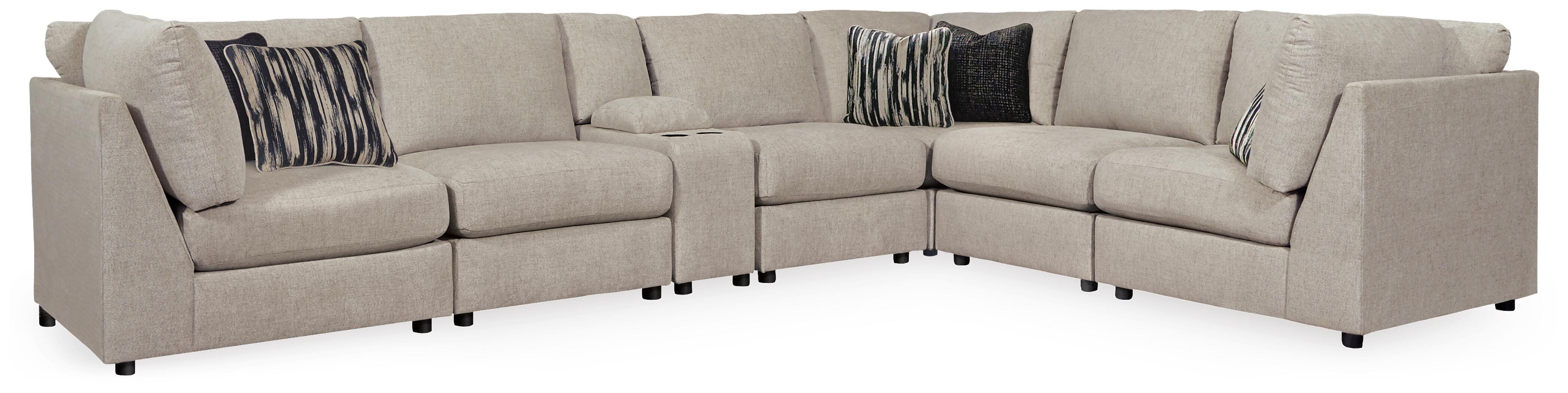 Kellway 7-Piece Modular Sectional with Console