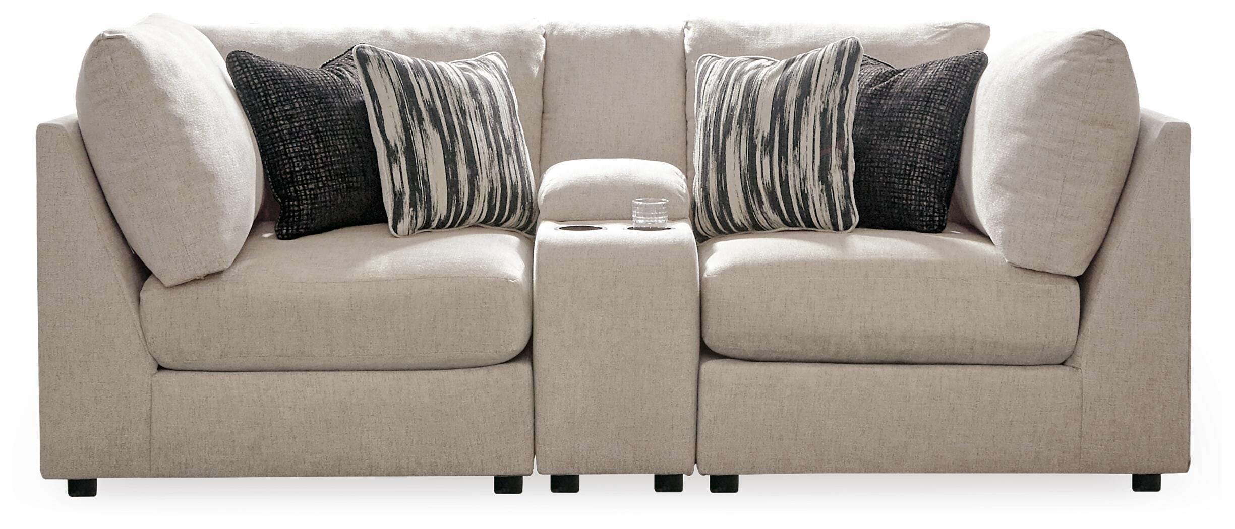 Kellway 3-Piece Modular Sofa with Console