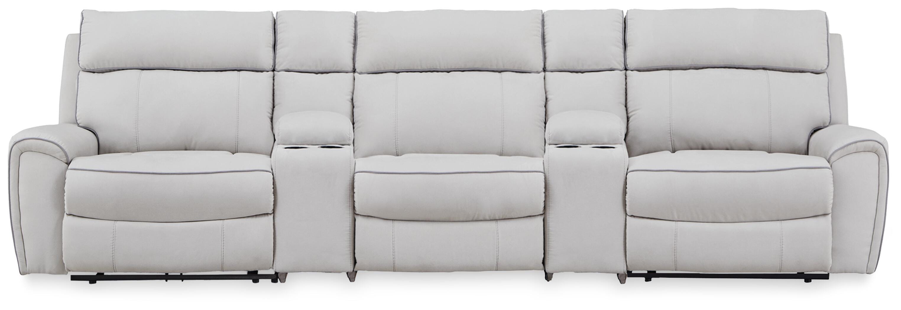 Grafton Pike 5-Piece Power Reclining Sectional, , large