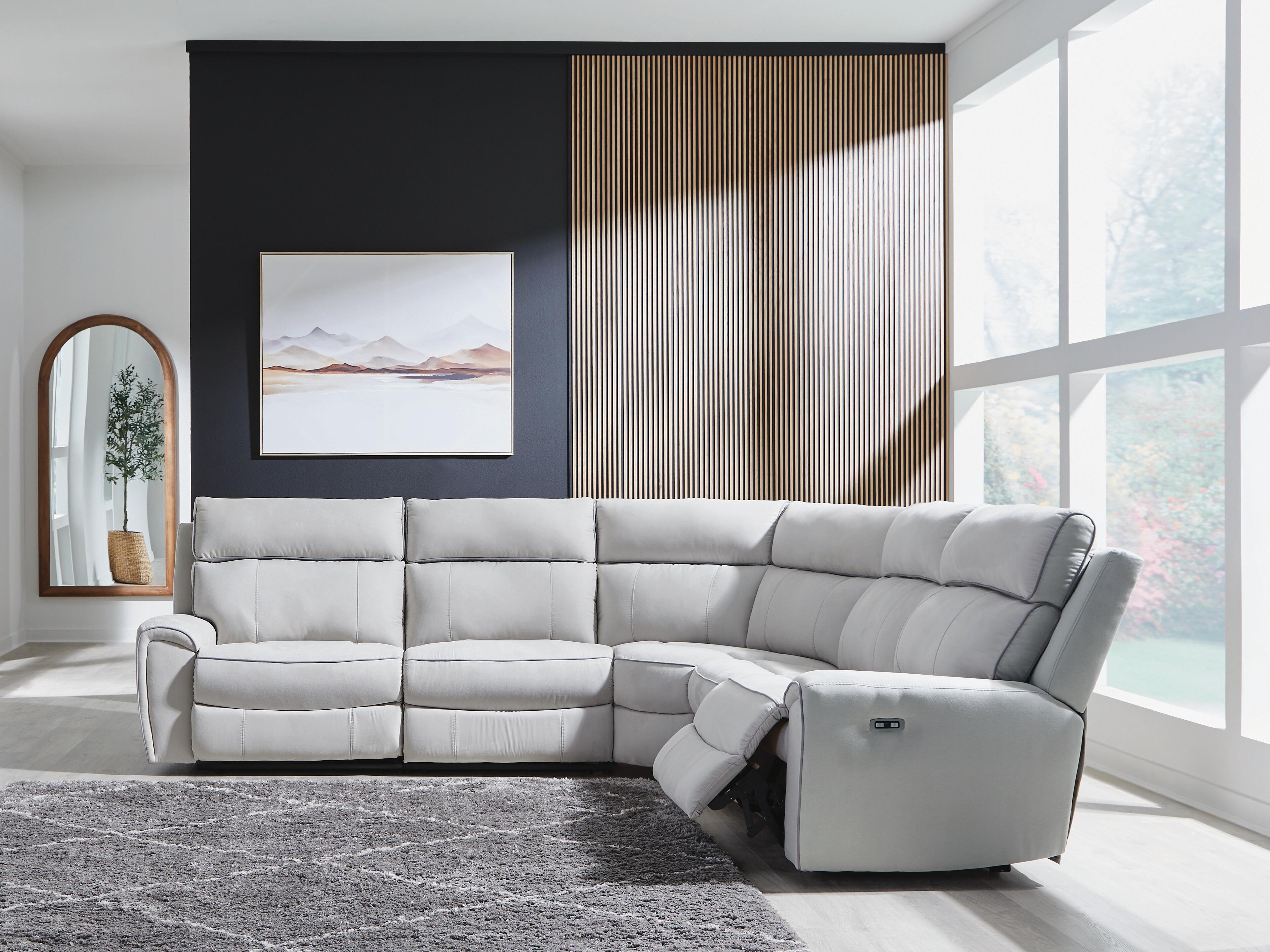 Grafton Pike 5-Piece Power Reclining Sectional - image 1