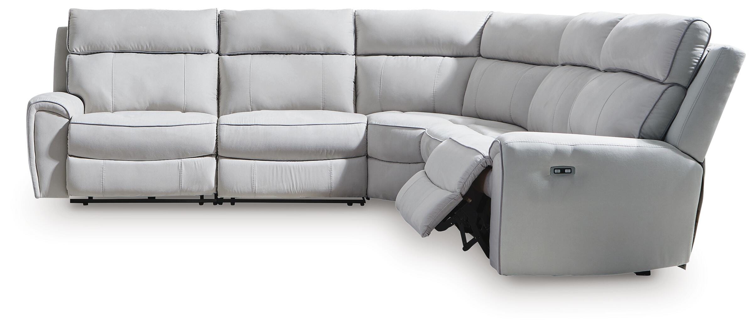 Grafton Pike 5-Piece Power Reclining Sectional, , large