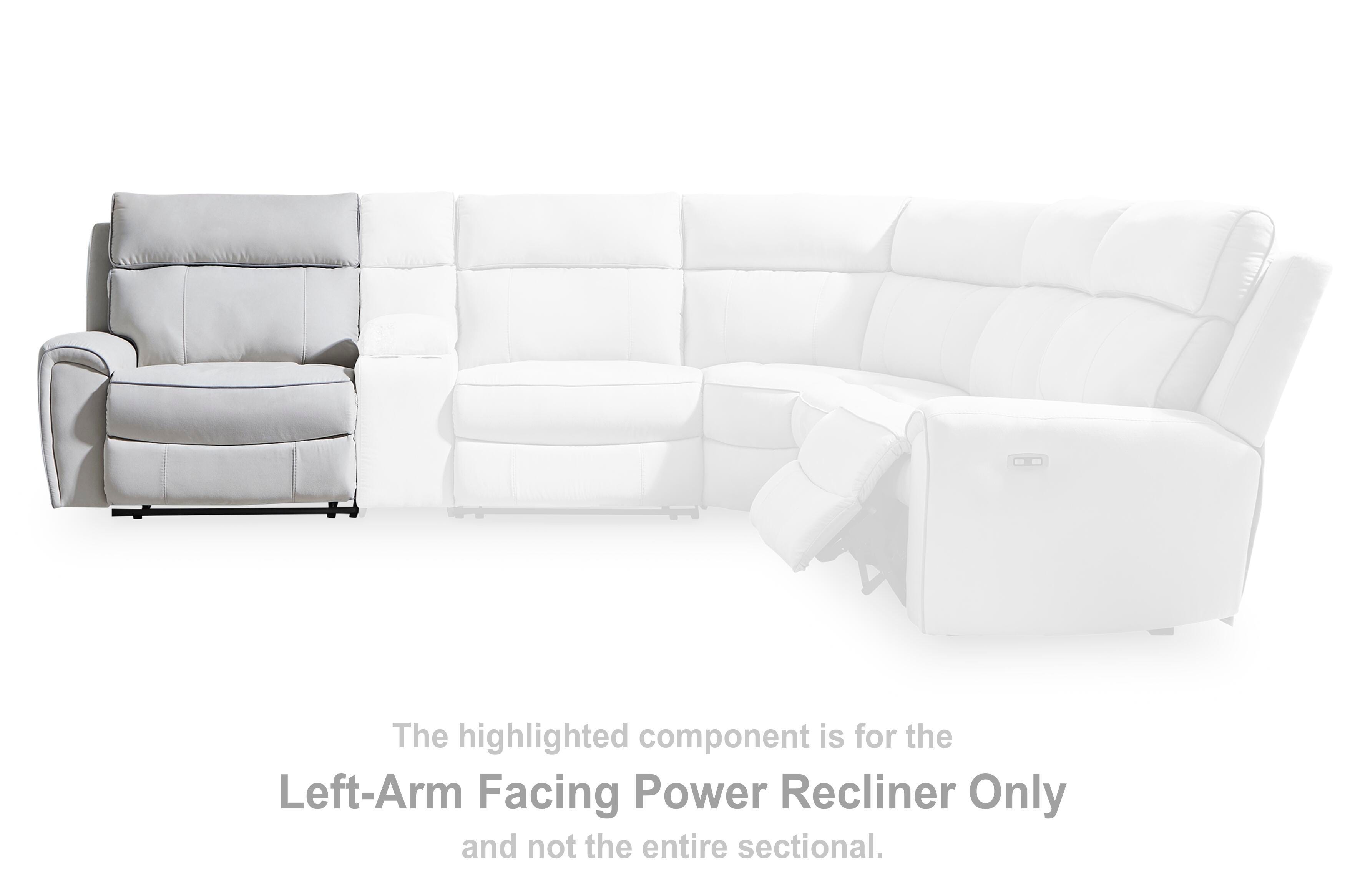Sillón reclinable eléctrico Grafton Pike con el brazo izquierdo mirando hacia adelante - image 2