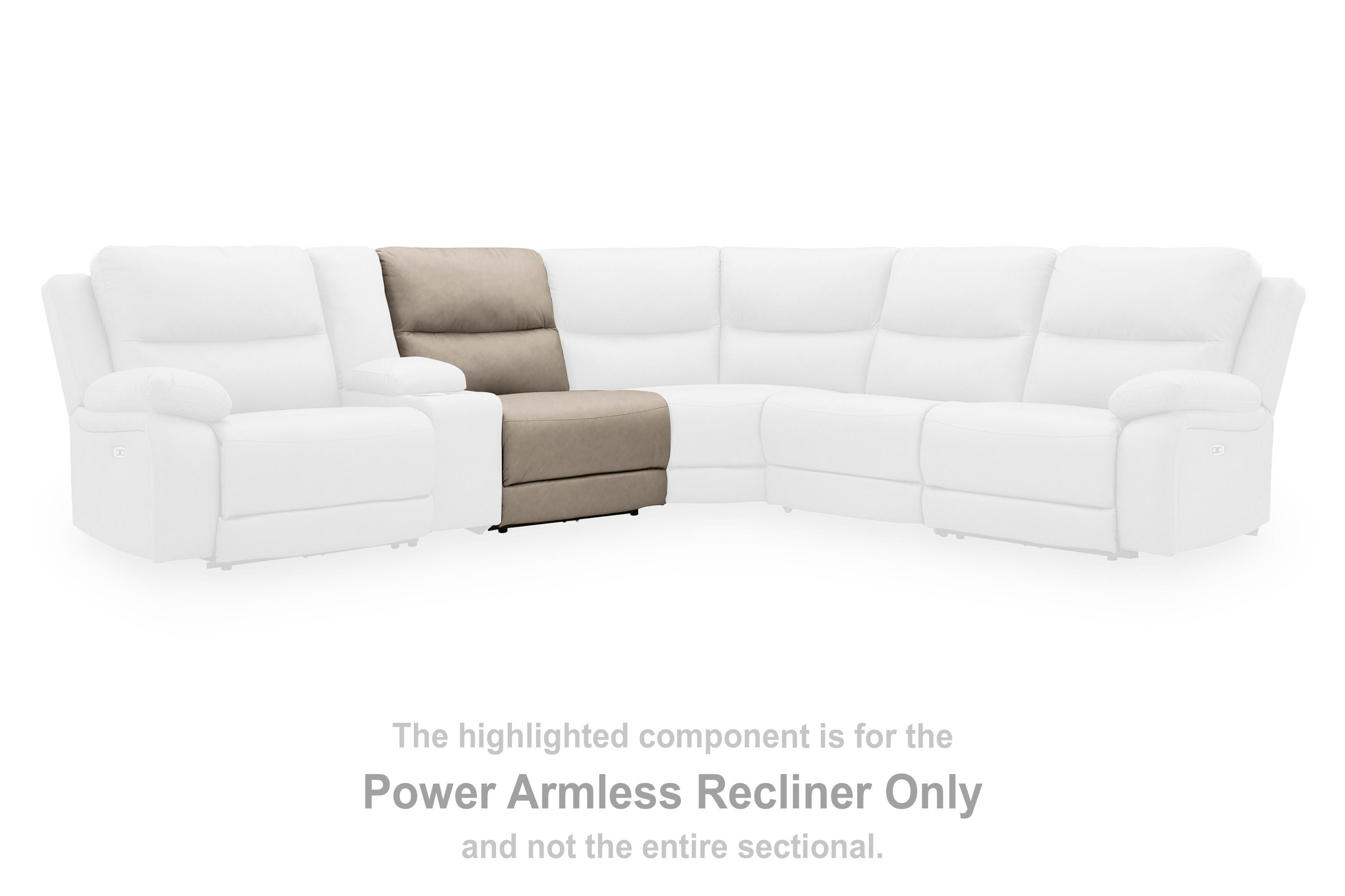 Brannigan Power Armless Recliner, , large