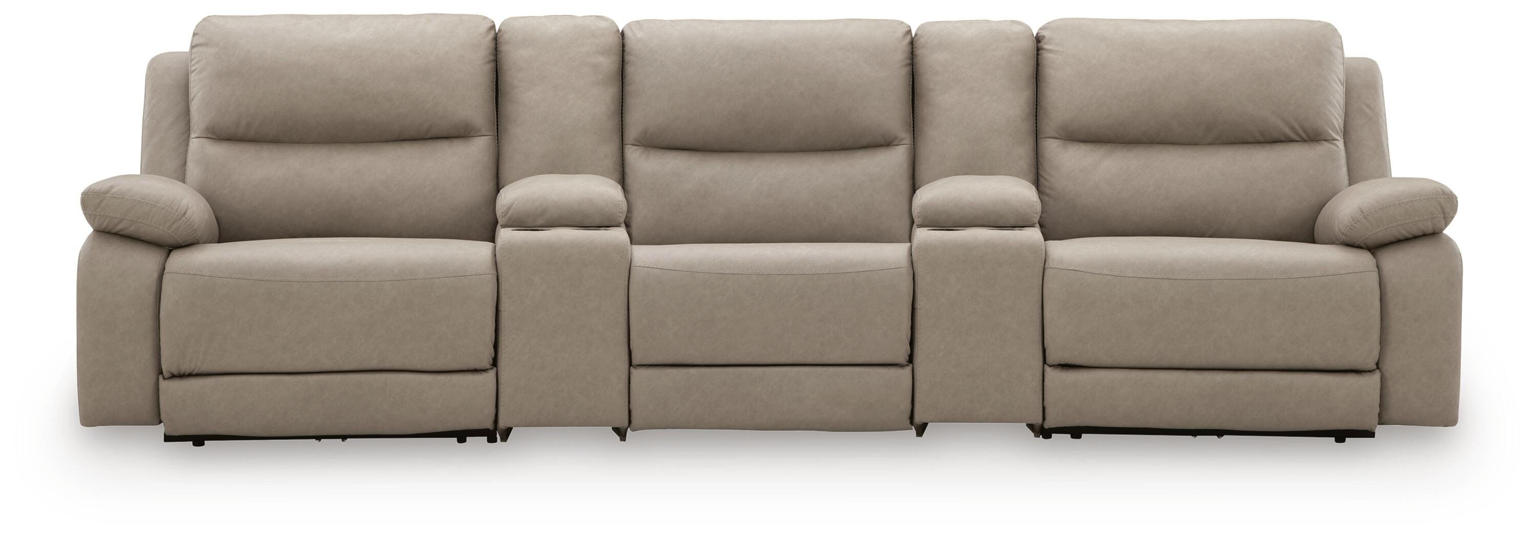 ModMax II 4-Piece Next-Gen Nuvella™ Performance Fabric Dual Power