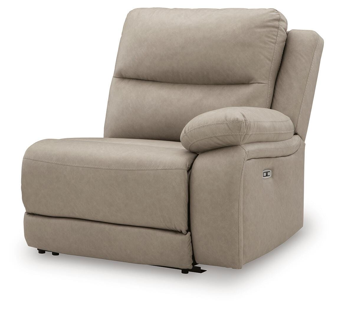 Sillón reclinable eléctrico Brannigan con brazo derecho visto de frente - image 1