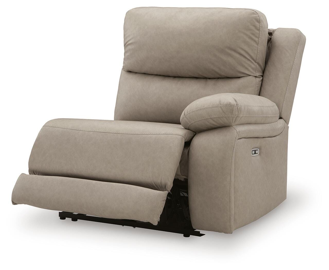 Sillón reclinable eléctrico Brannigan con brazo derecho visto de frente - image 3