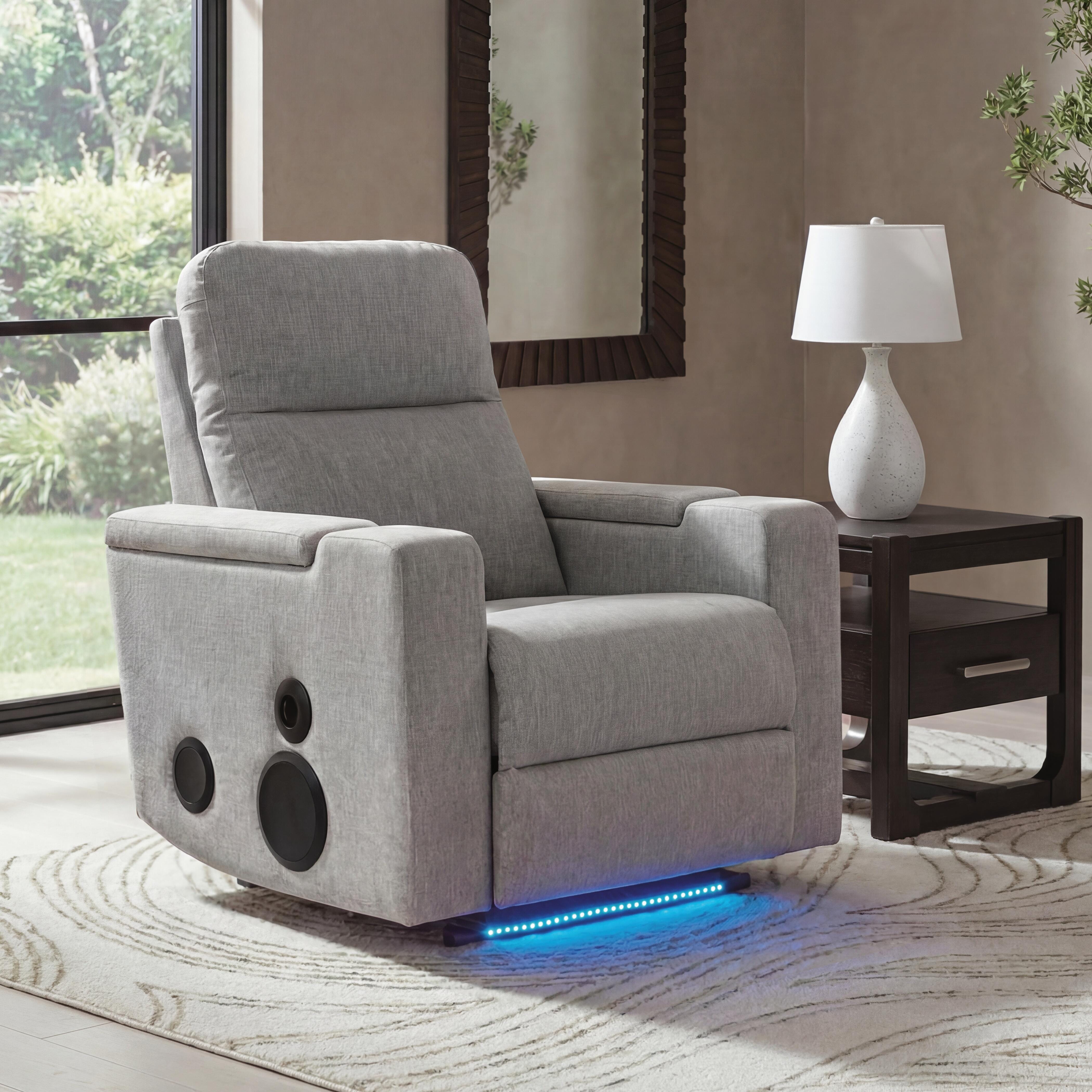 Landdin Power Glider Recliner with Audio System, , large