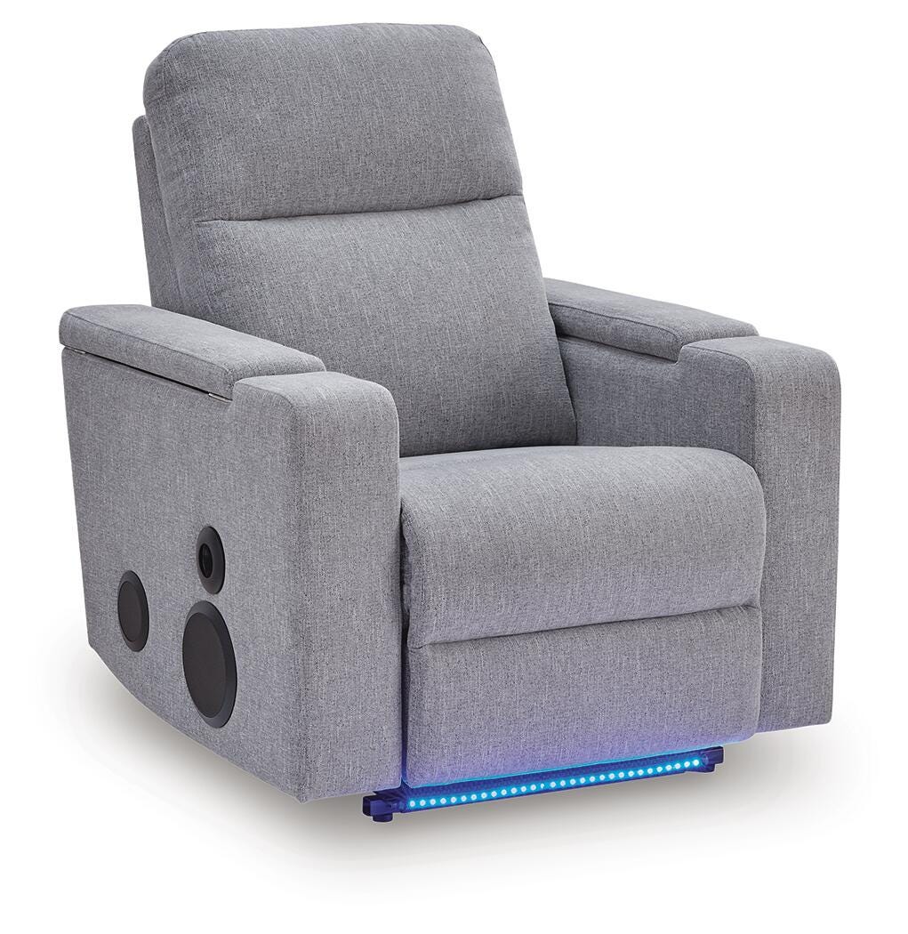 Landdin Power Glider Recliner with Audio System, , large