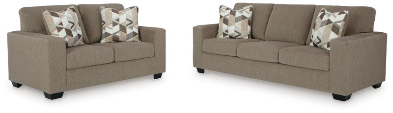 Bristaview Sofa and Loveseat, Cocoa