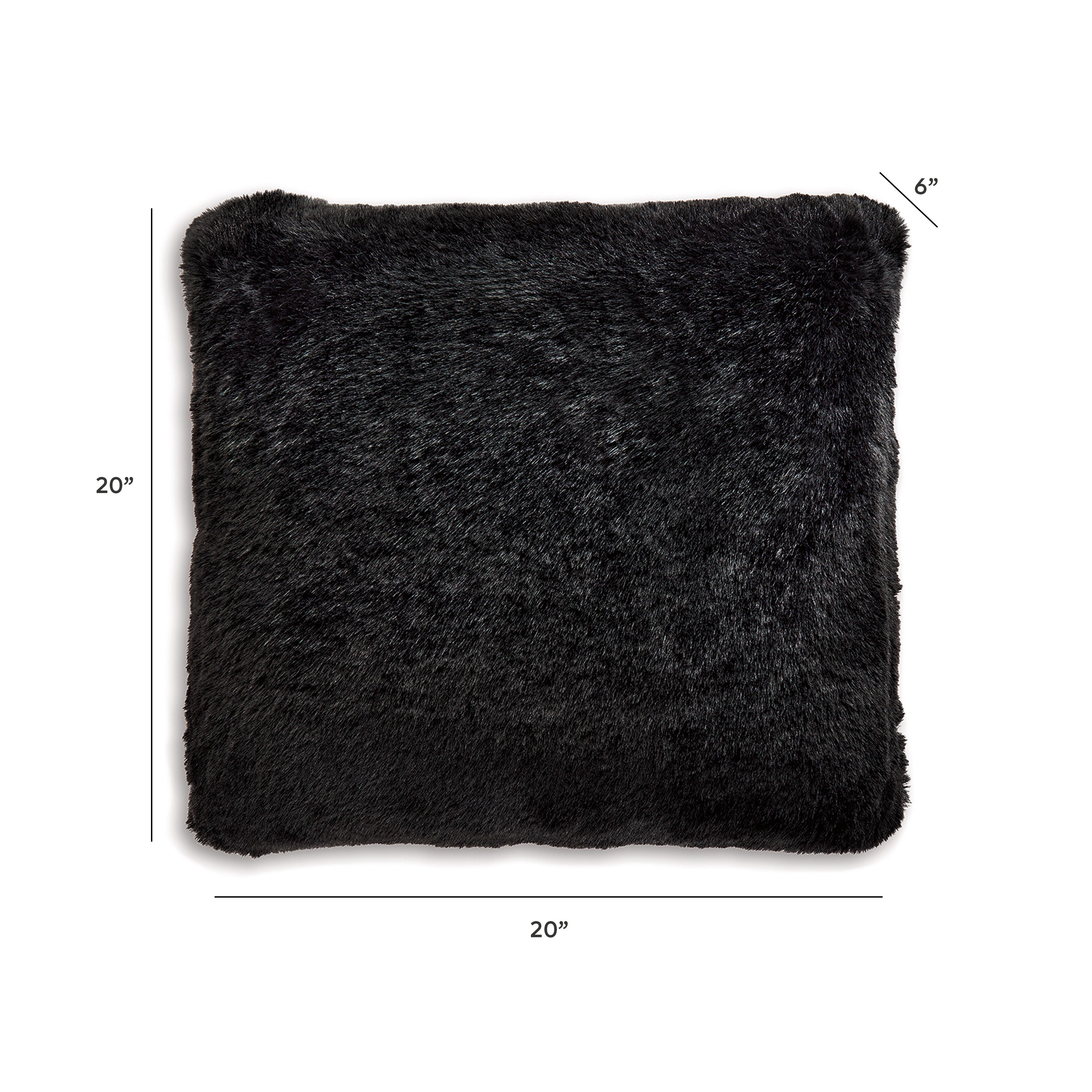 Gariland Pillow, Black, large