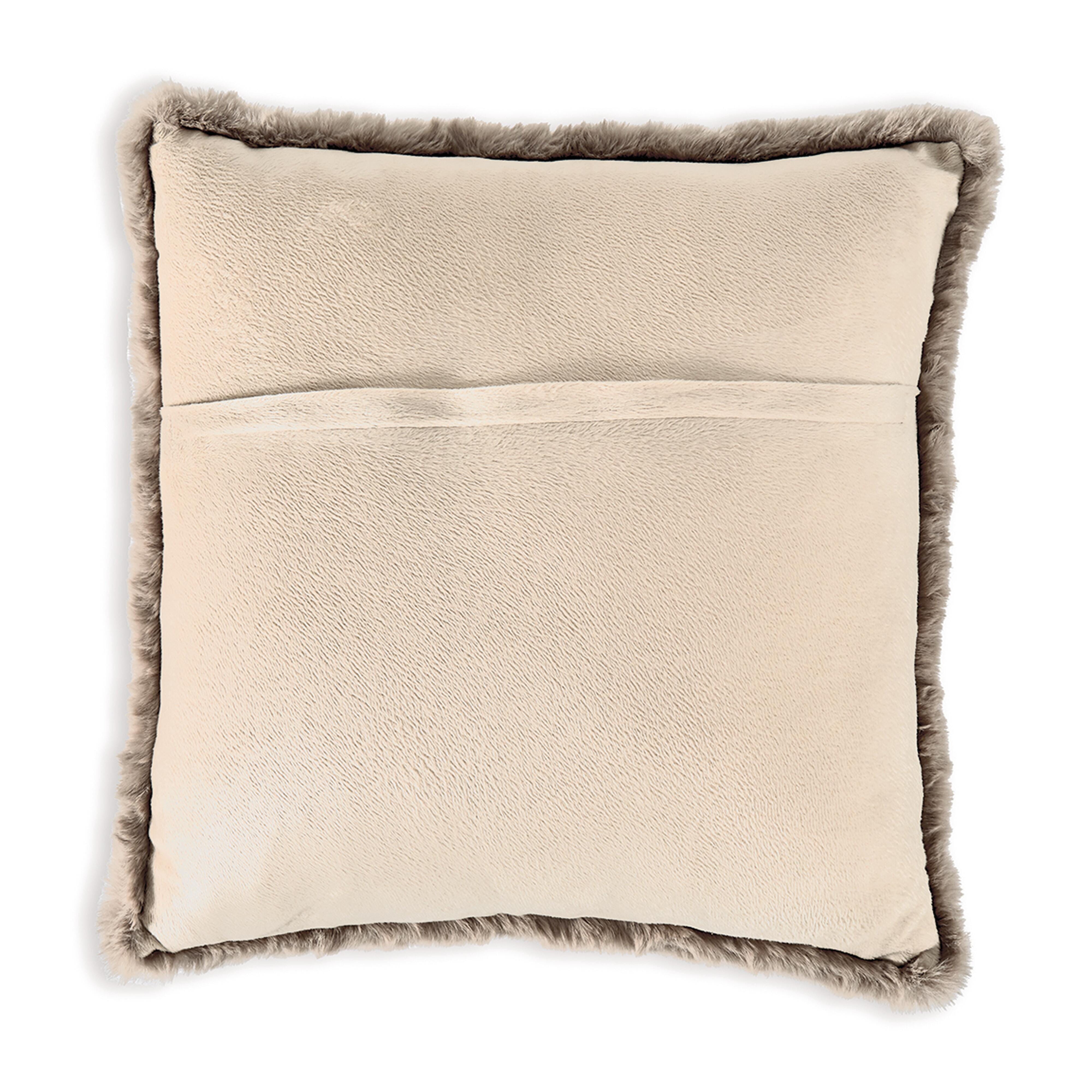 Gariland Pillow, Taupe, large