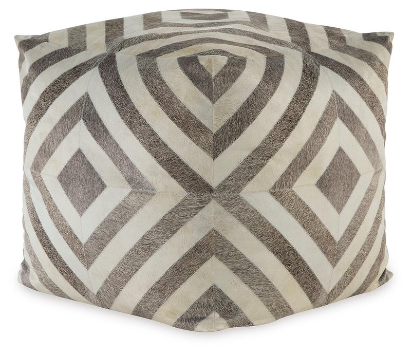 Hartselle Pouf, Brown