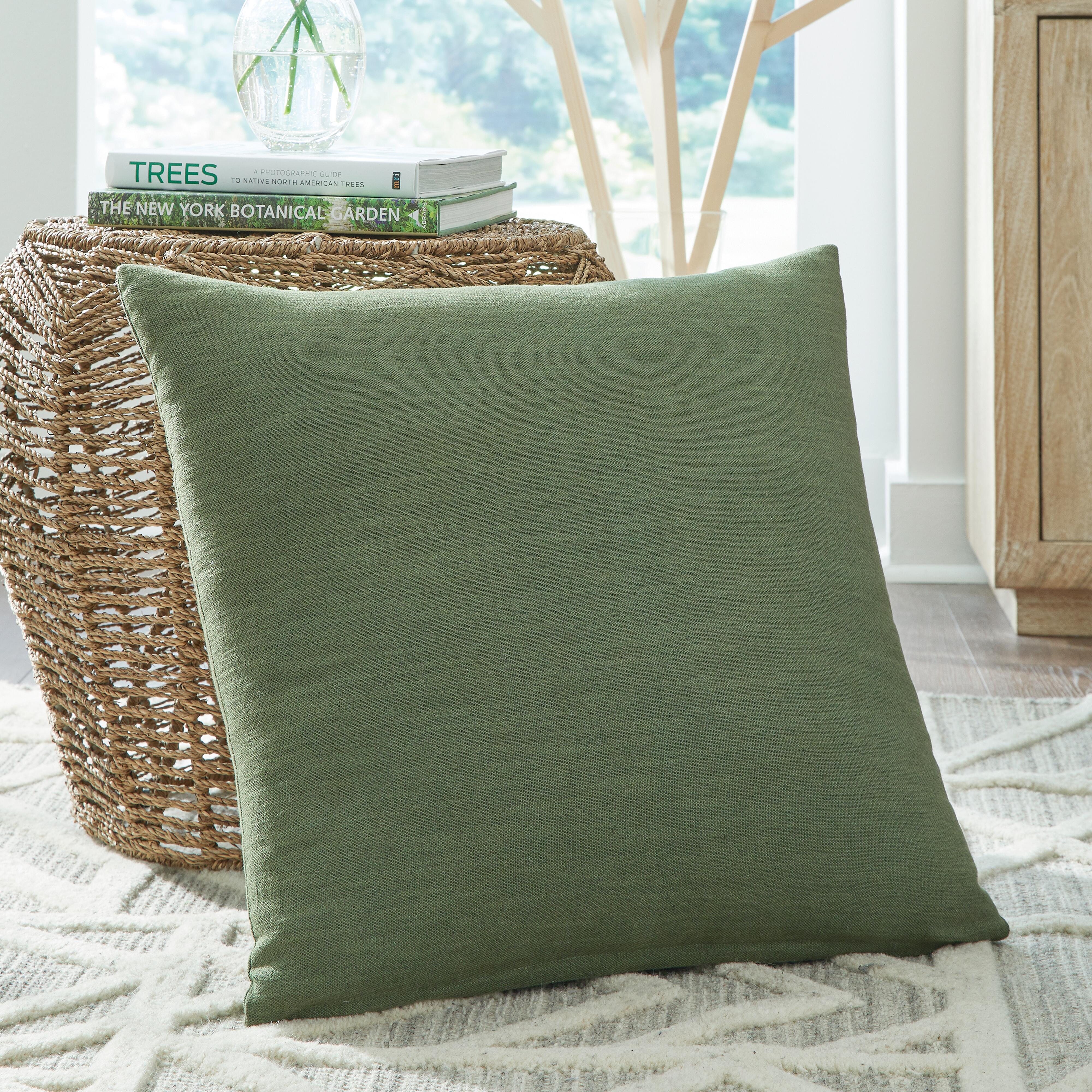 Thaneville Pillow, Green, large