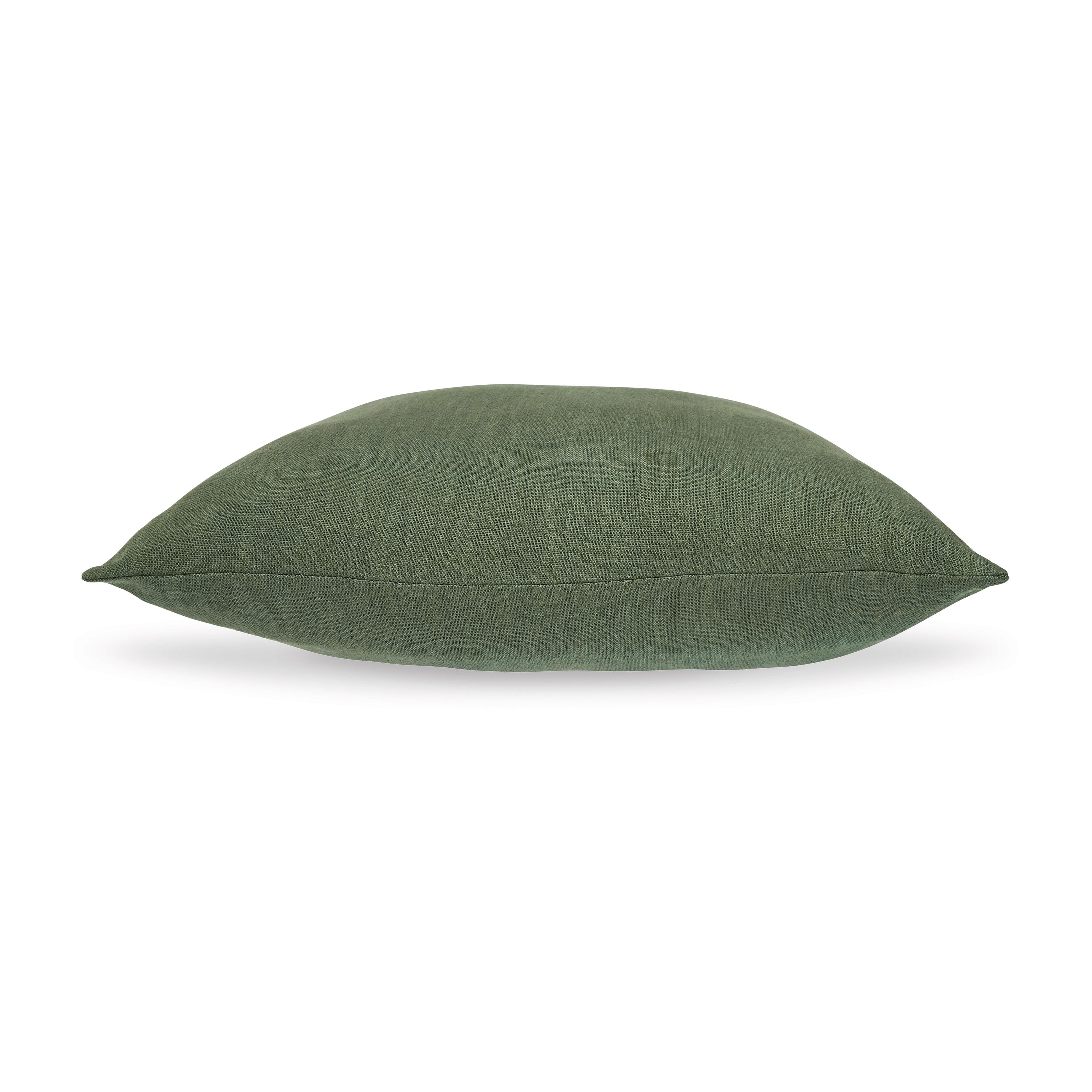 Thaneville Pillow, Green, large
