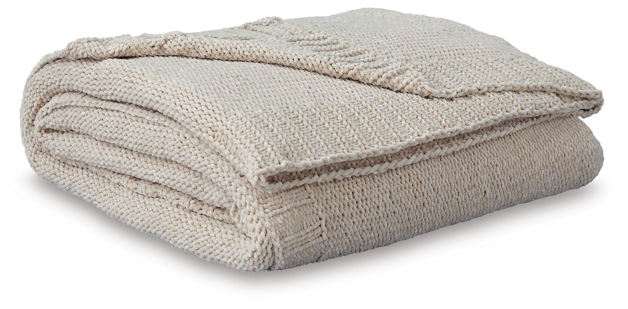 Anawood Throw, Oatmeal, large
