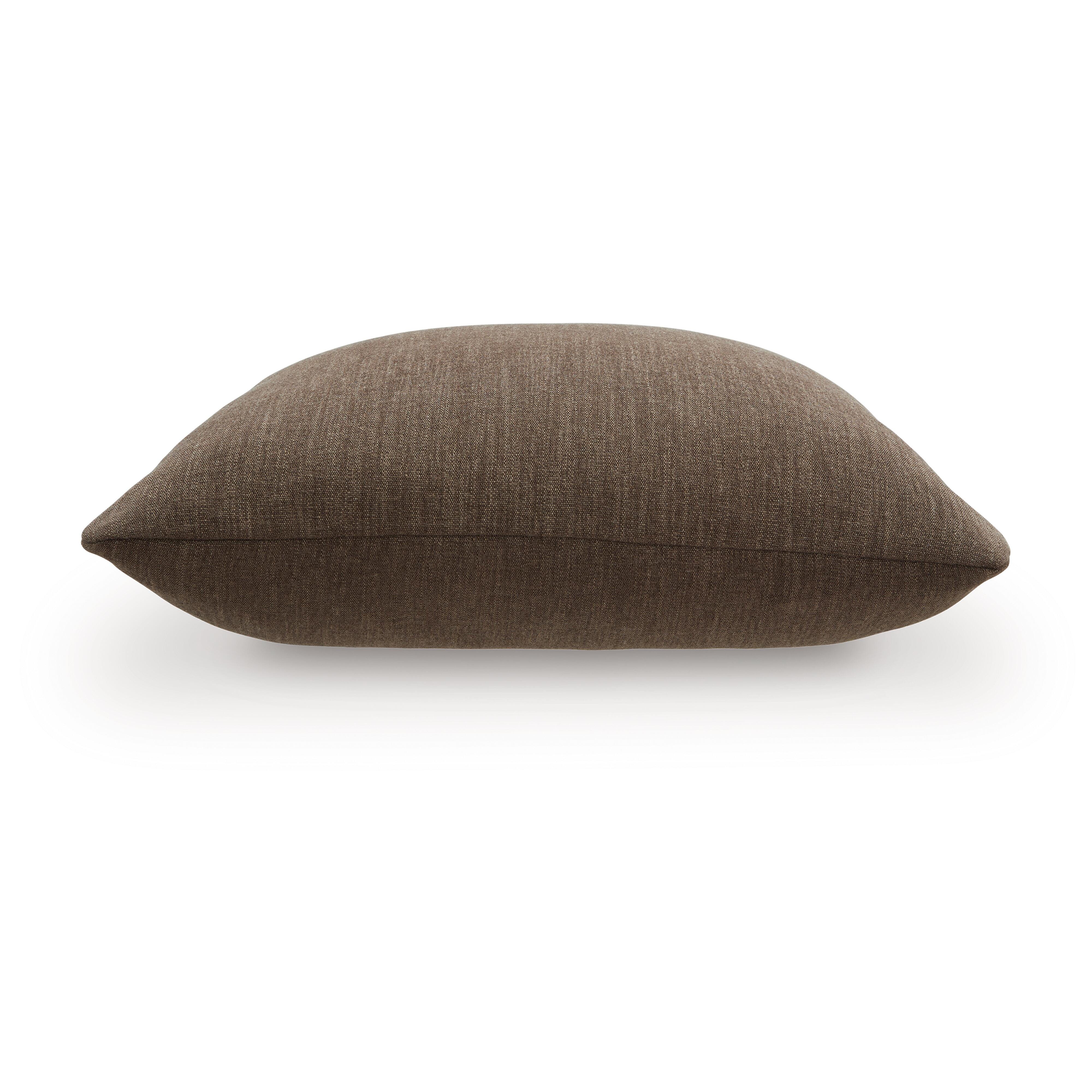 Brockbert Pillow, Brown, large