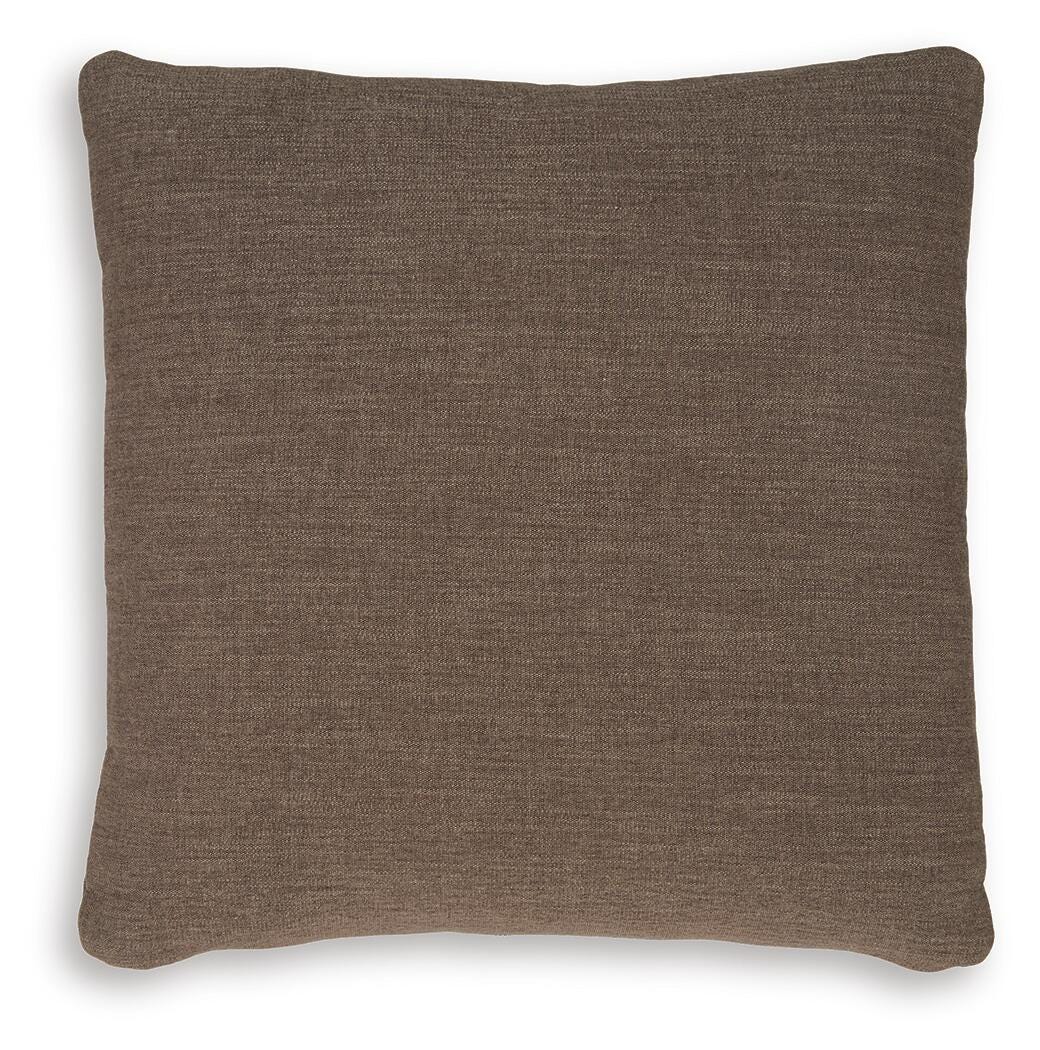 Brockbert Pillow, Brown, large
