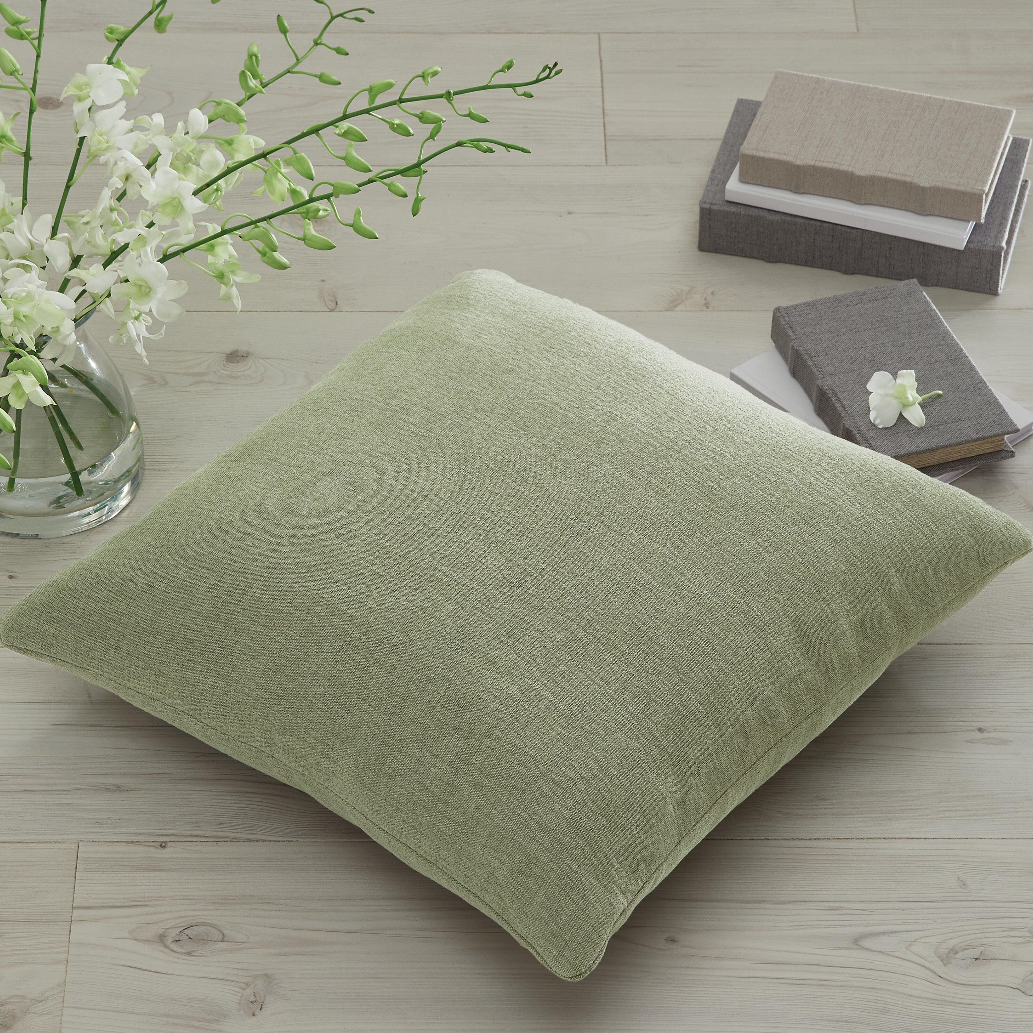 Brockbert Pillow, Green, large