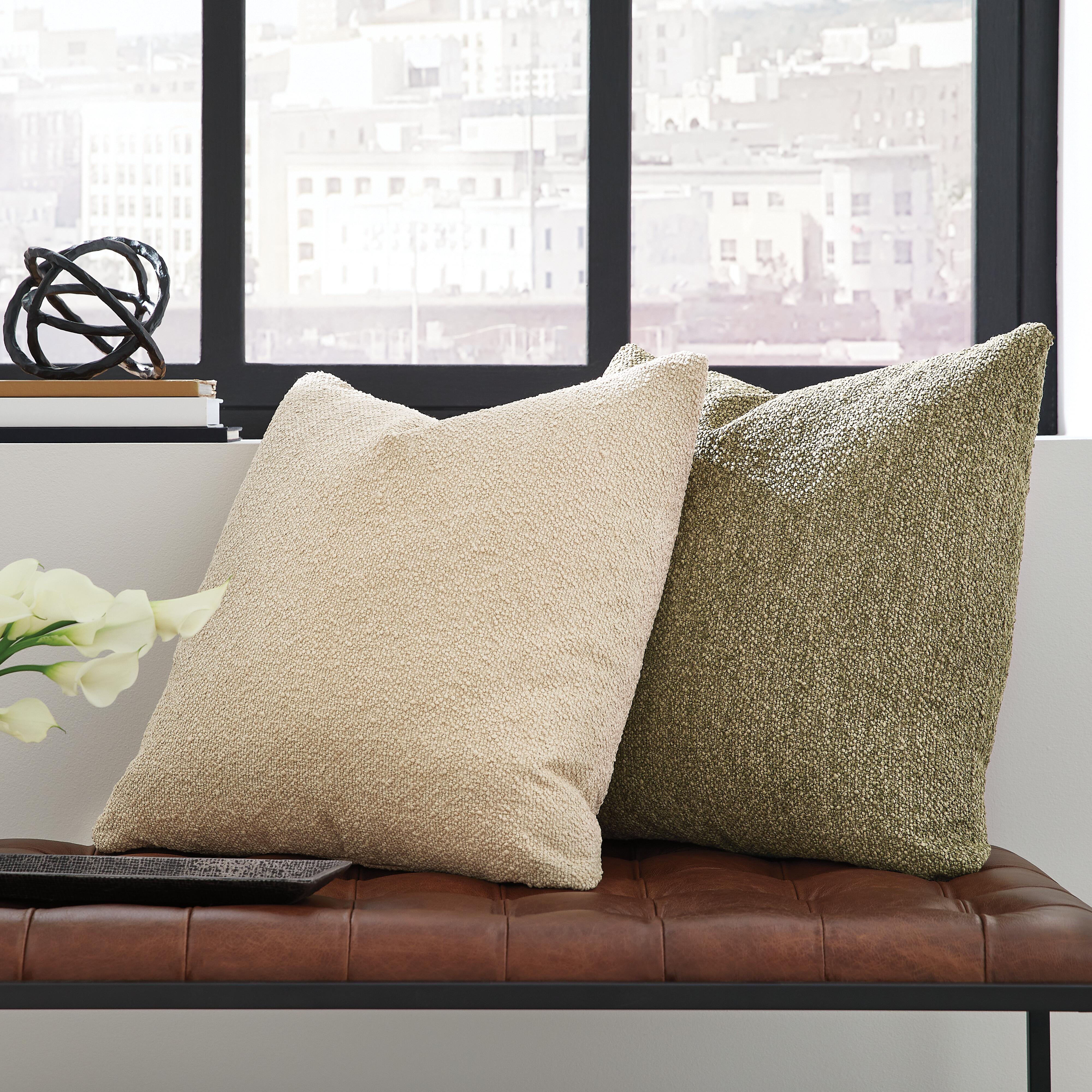 Macsen Pillow, Tan, large