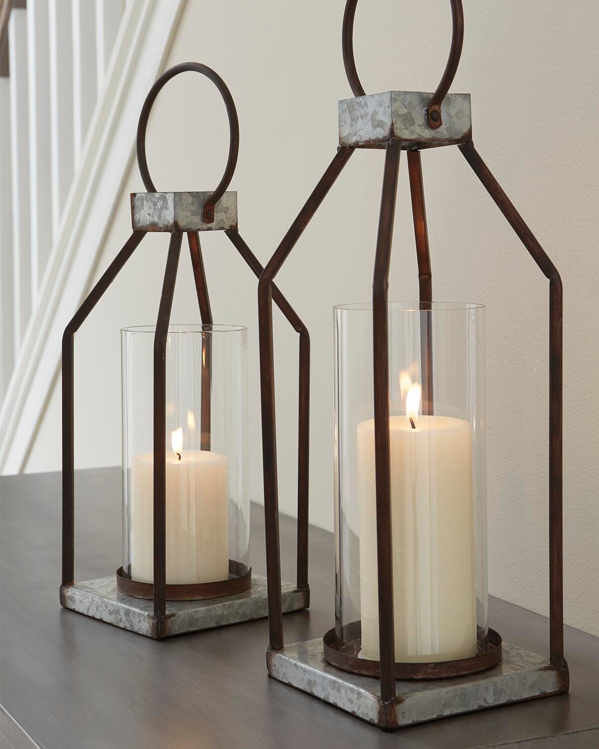 Diedrick Lantern (Set of 2) - image 1