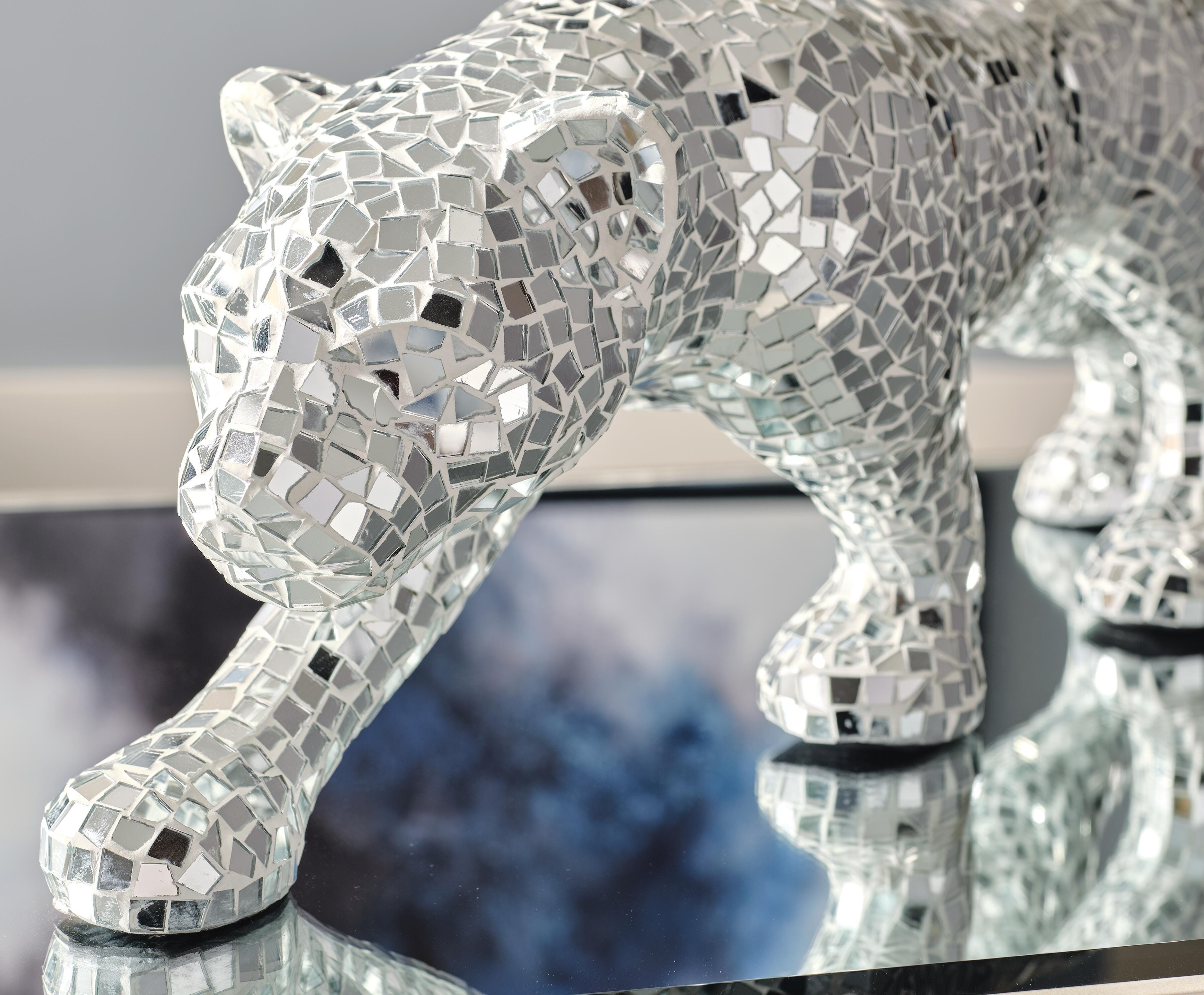 Drice Panther Sculpture - image 4