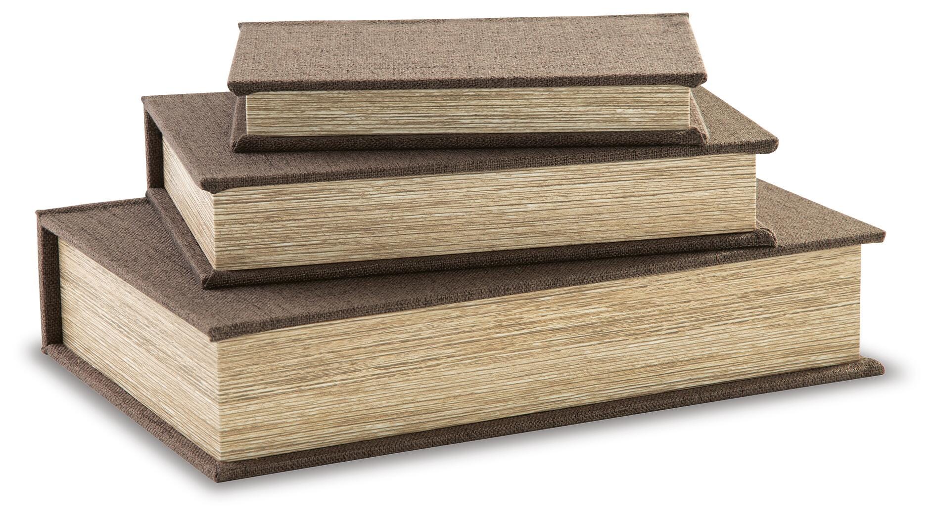 Jolina Box (Set of 3), Brown, large