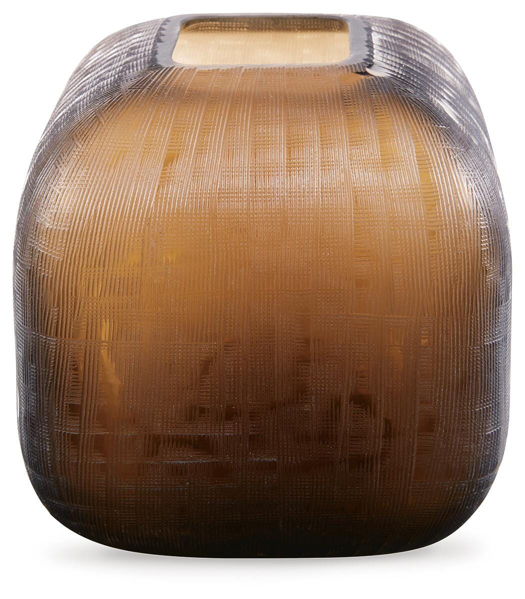 Capard Vase, Brown, large